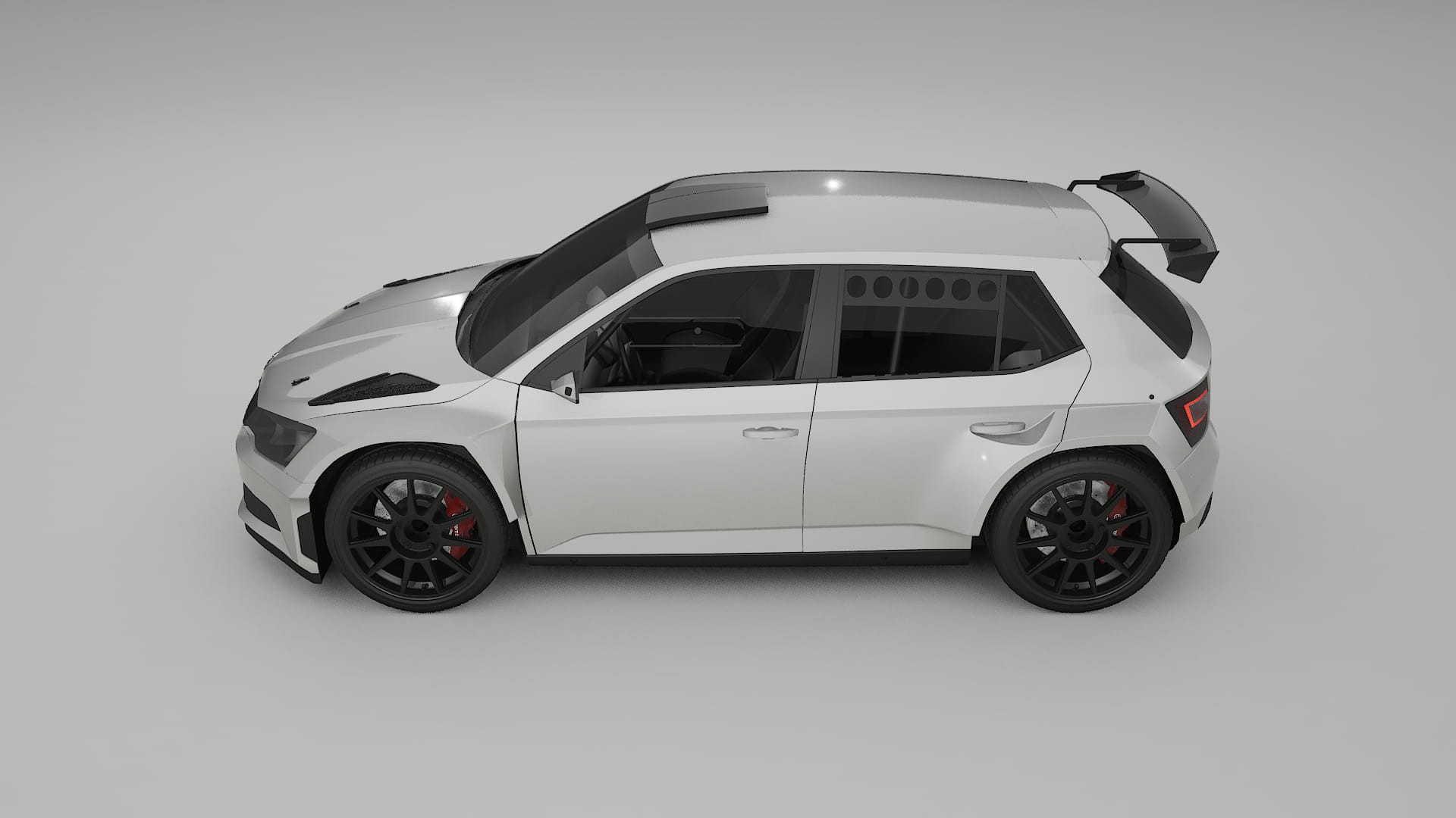 Škoda Fabia R5 6V PPF Fólie | PEARL TPU PPF - kompletní pre-cut kit
