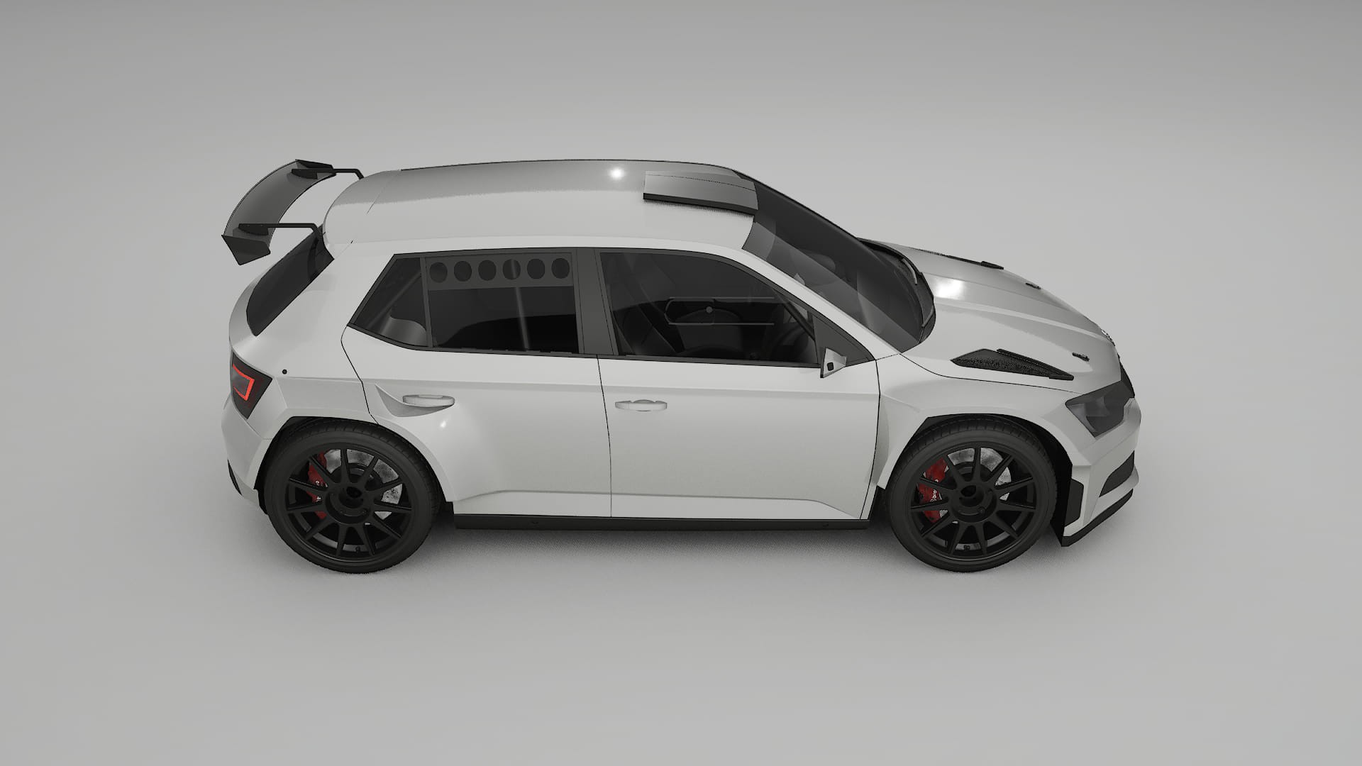 Škoda Fabia R5 6V PPF Fólie | PEARL TPU PPF - kompletní pre-cut kit