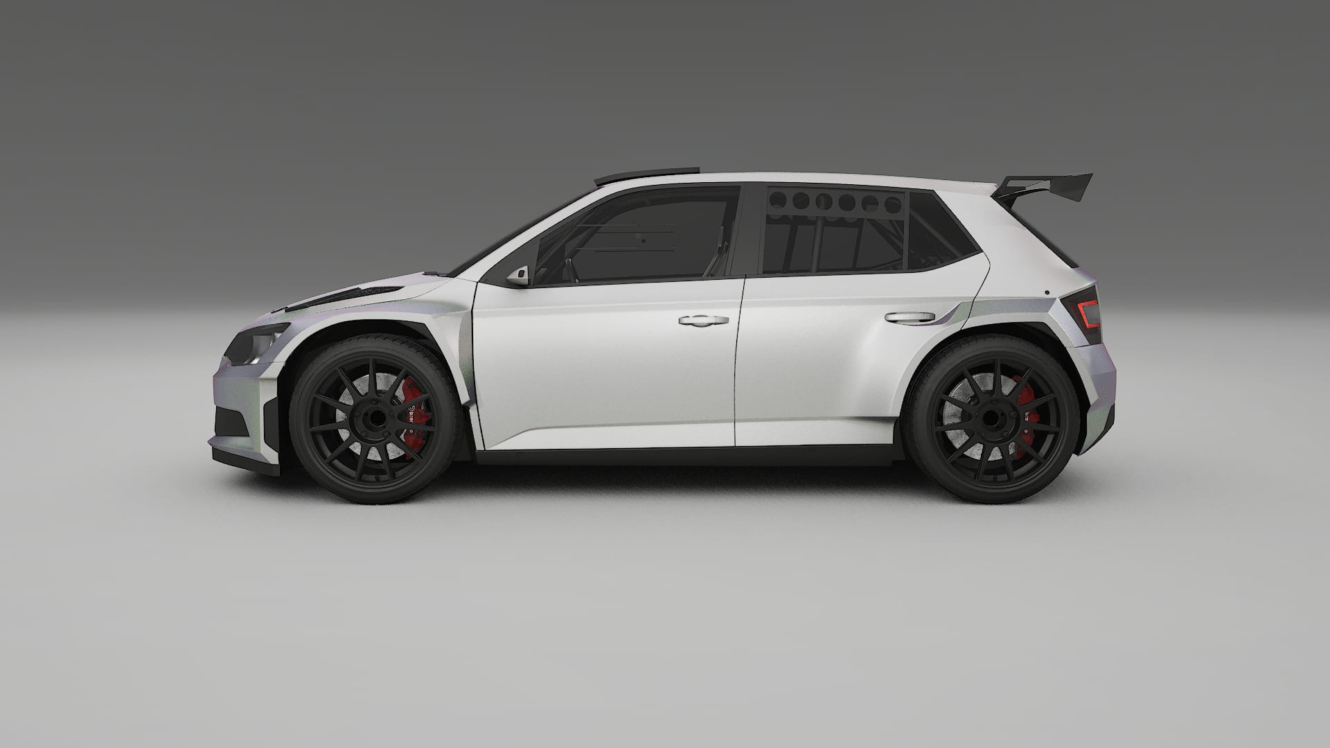 Škoda Fabia R5 6V PPF Fólie | NEBULA TPU PPF - kompletní pre-cut kit