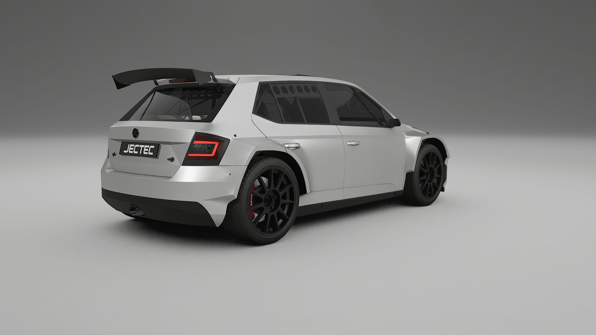 Škoda Fabia R5 6V PPF Fólie | OPAL TPU PPF - kompletní pre-cut kit