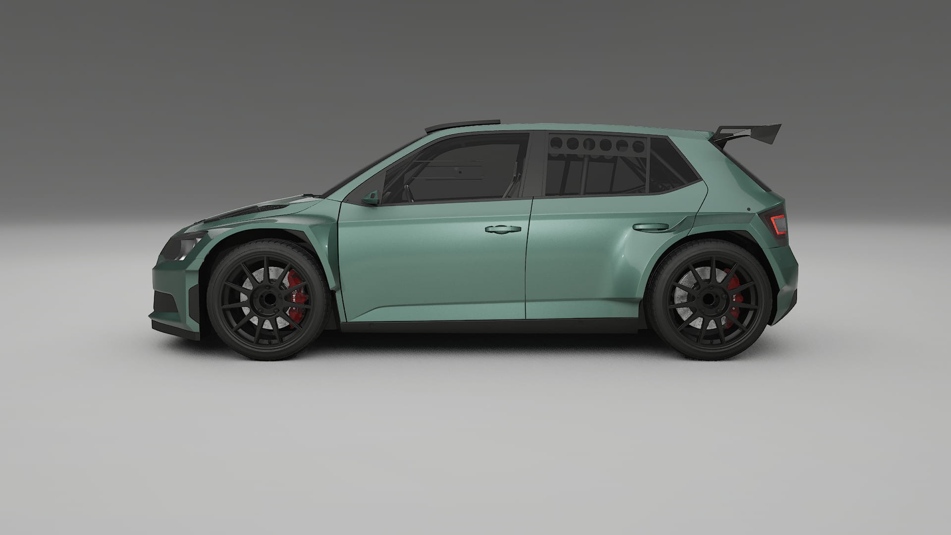 Škoda Fabia R5 6V PPF Fólie | EVERGREEN TPU PPF - kompletní pre-cut kit