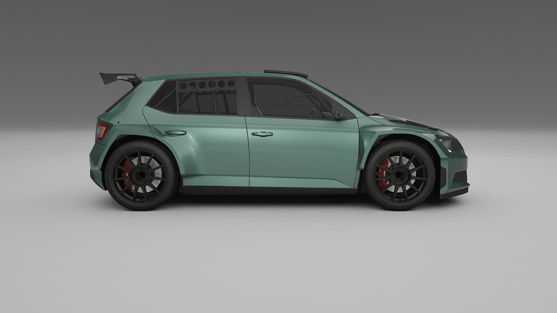 Škoda Fabia R5 6V PPF Fólie | EVERGREEN TPU PPF - kompletní pre-cut kit