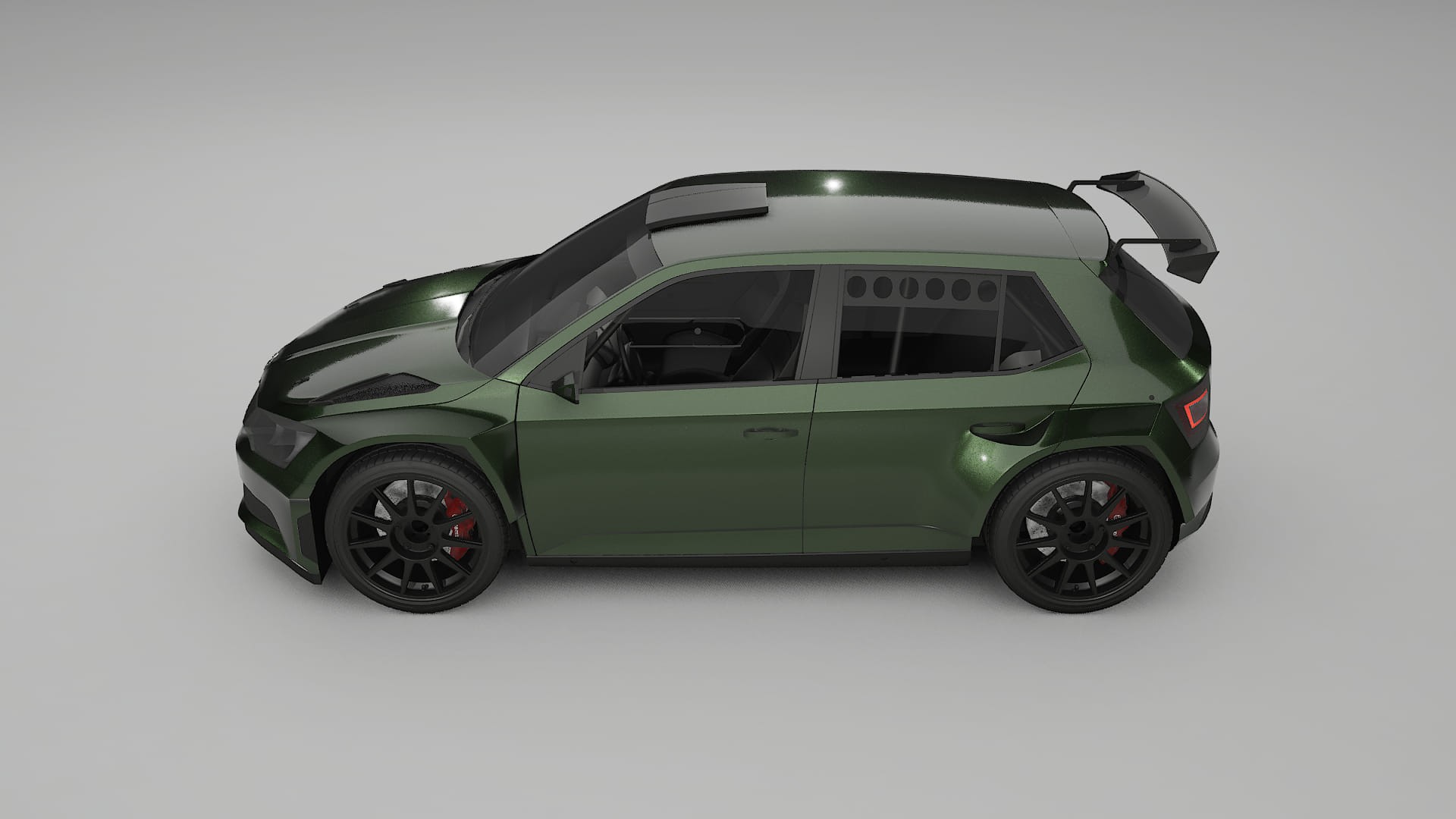 Škoda Fabia R5 6V PPF Fólie | LAGOON TPU PPF - kompletní pre-cut kit