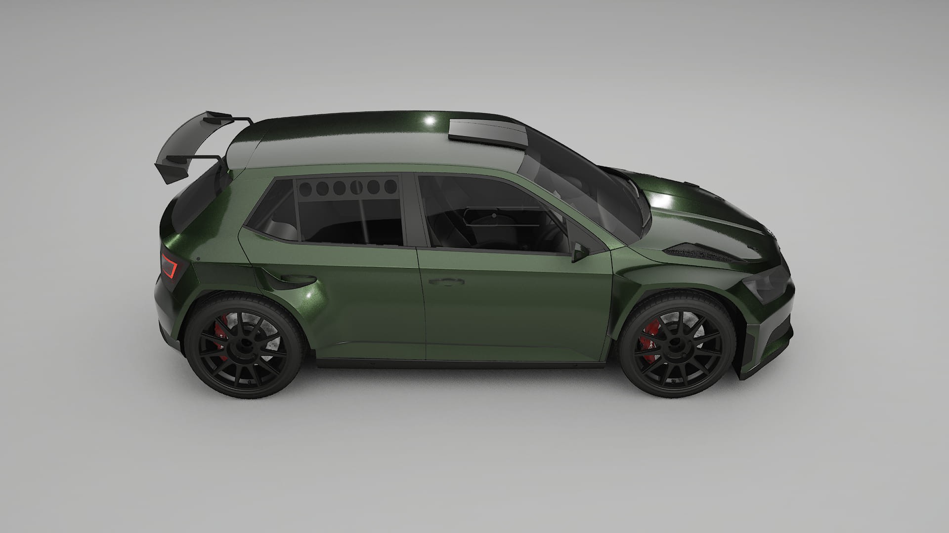 Škoda Fabia R5 6V PPF Fólie | LAGOON TPU PPF - kompletní pre-cut kit