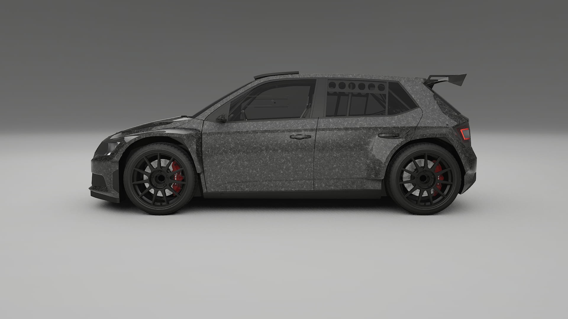 Škoda Fabia R5 6V PPF Fólie | FORGED S TPU PPF - kompletní pre-cut kit
