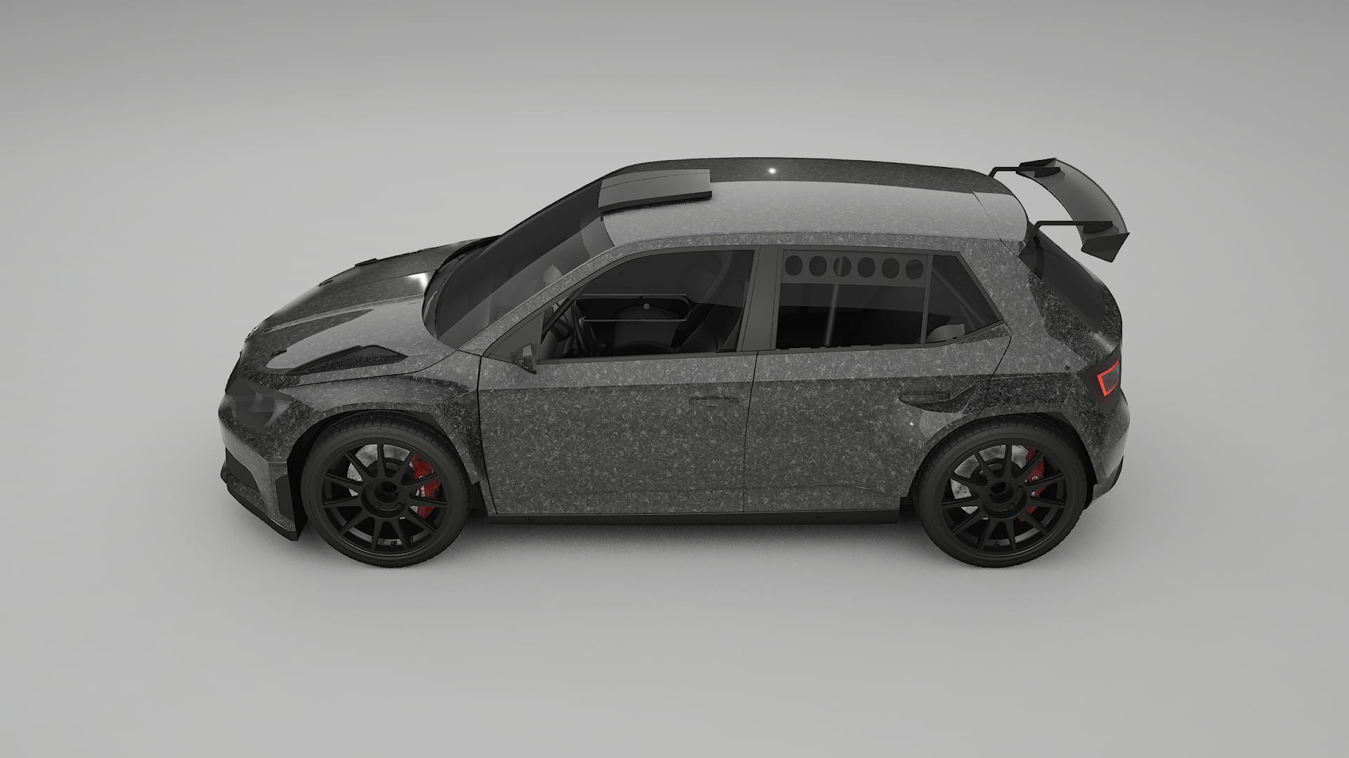 Škoda Fabia R5 6V PPF Fólie | FORGED S TPU PPF - kompletní pre-cut kit