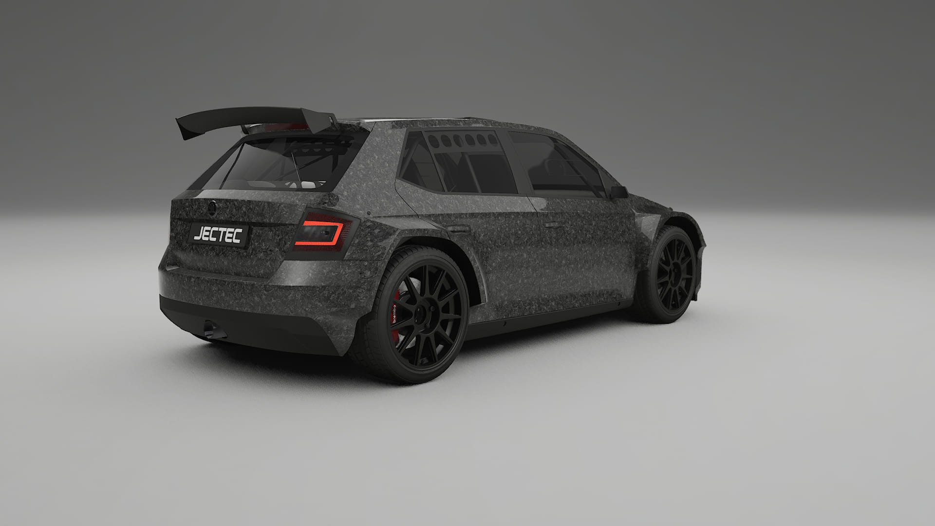 Škoda Fabia R5 6V PPF Fólie | FORGED S TPU PPF - kompletní pre-cut kit