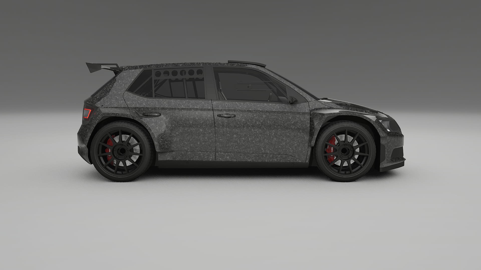 Škoda Fabia R5 6V PPF Fólie | FORGED S TPU PPF - kompletní pre-cut kit