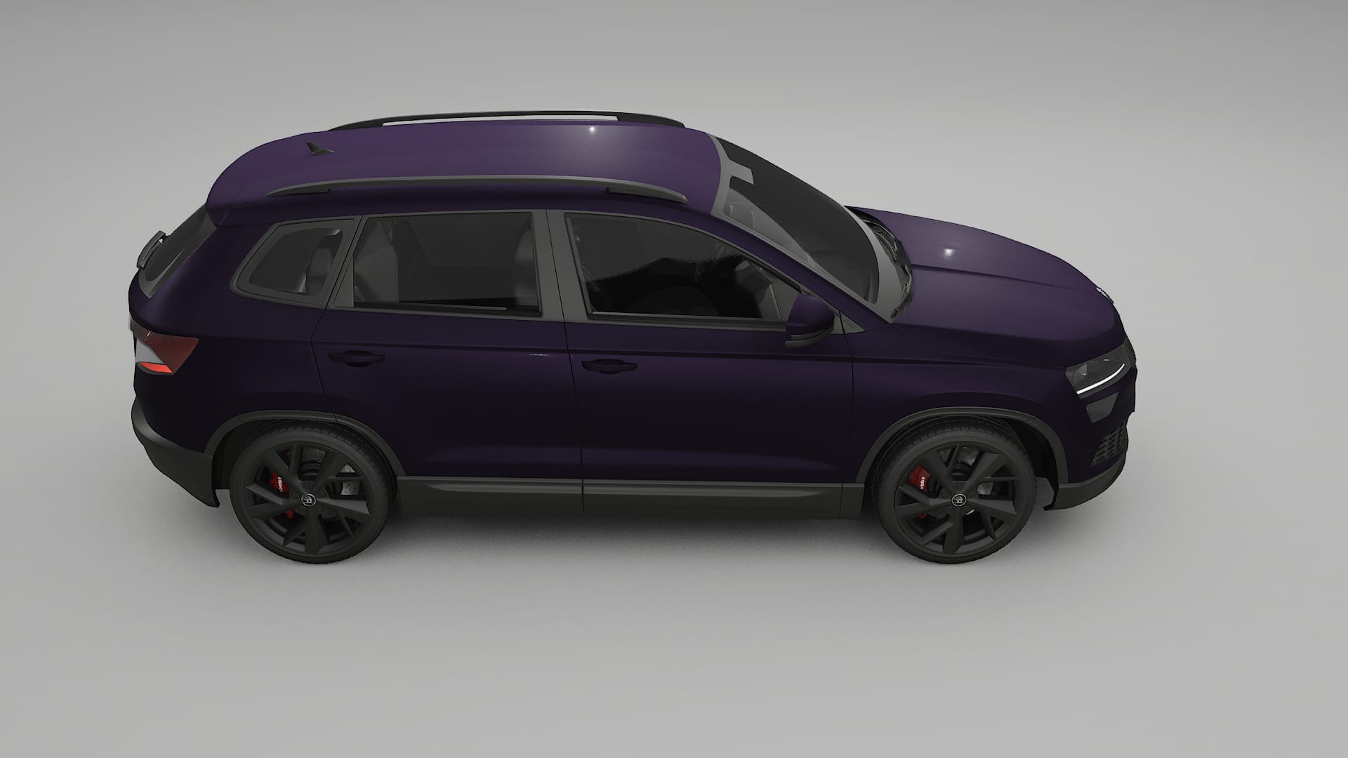 Škoda Karoq NU7 PPF Fólie | VIOLET TPU PPF - kompletní pre-cut kit