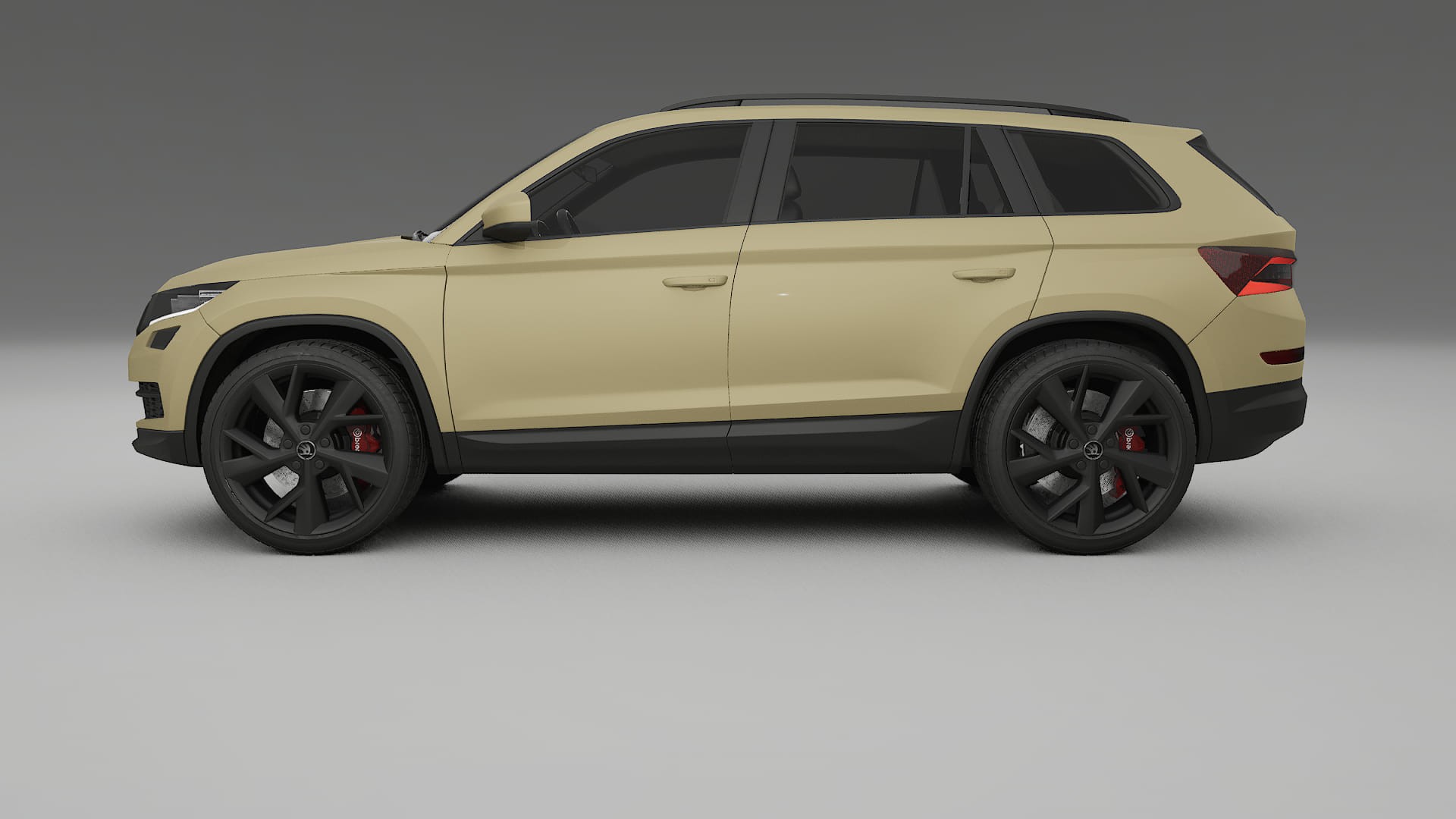 Škoda Kodiaq NS7 PPF Fólie | SAND TPU PPF - kompletní pre-cut kit