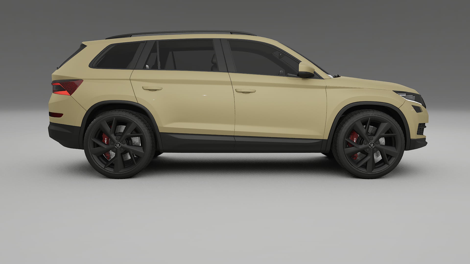 Škoda Kodiaq NS7 PPF Fólie | SAND TPU PPF - kompletní pre-cut kit