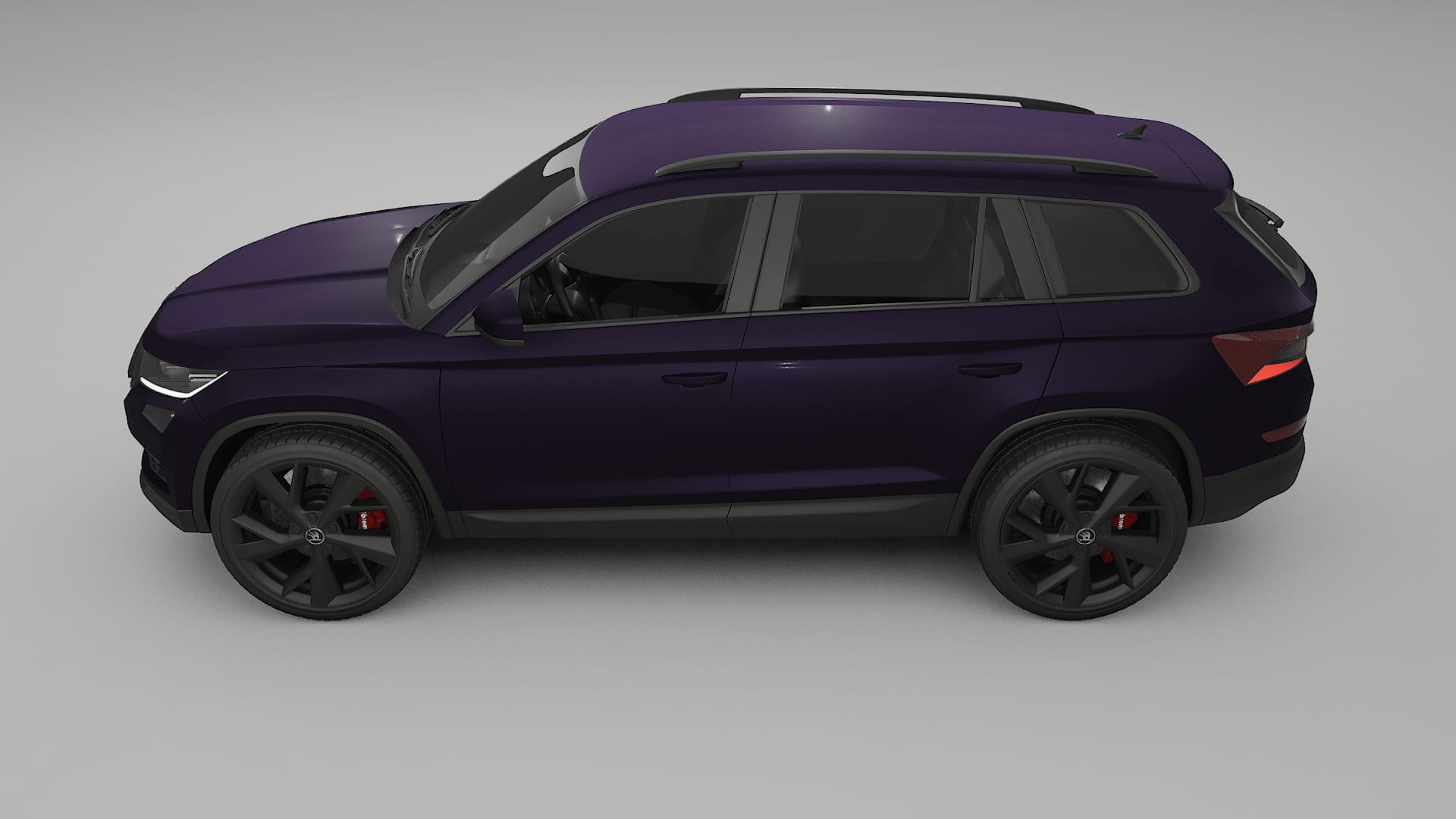 Škoda Kodiaq NS7 PPF Fólie | VIOLET TPU PPF - kompletní pre-cut kit
