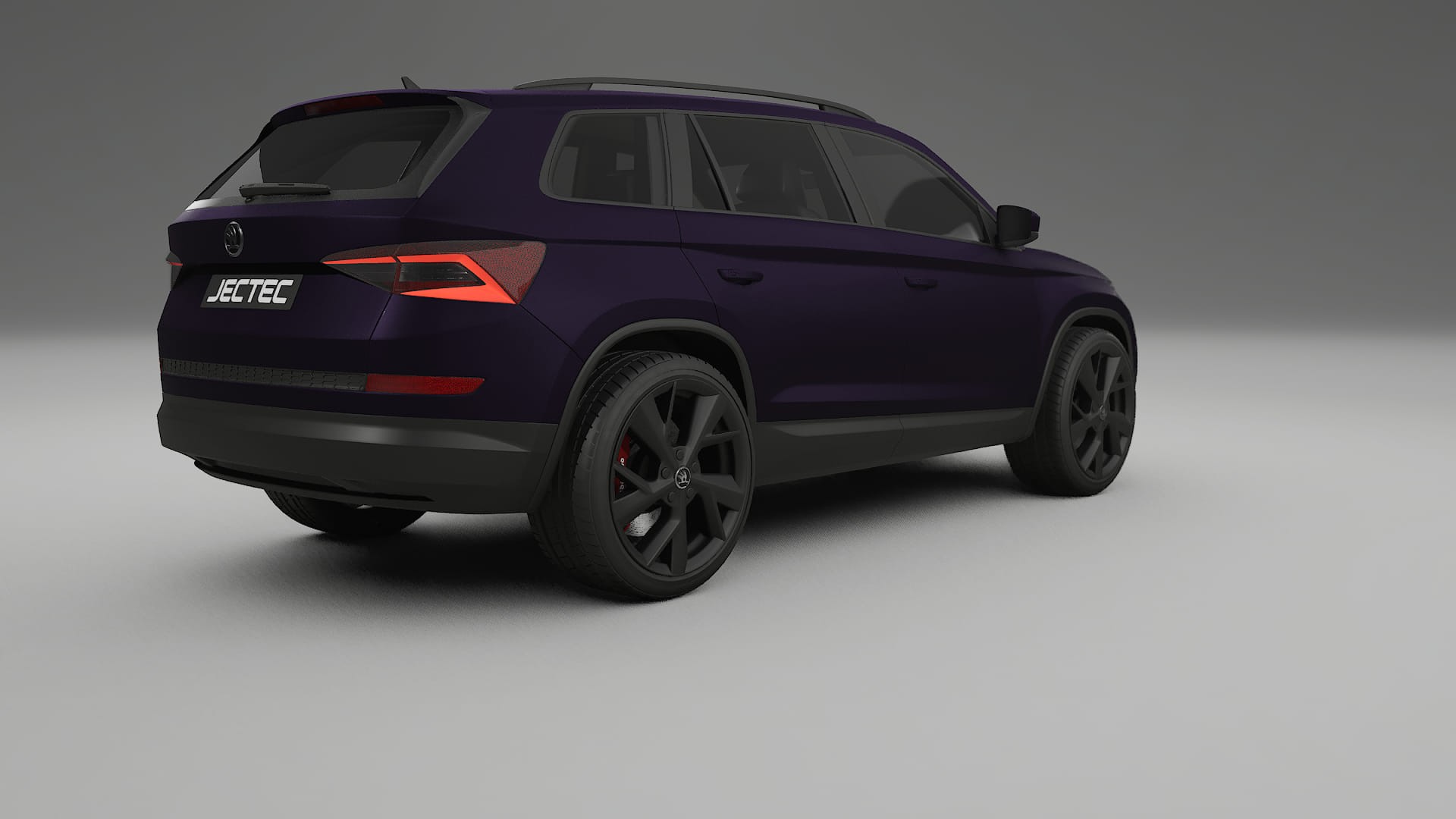 Škoda Kodiaq NS7 PPF Fólie | VIOLET TPU PPF - kompletní pre-cut kit