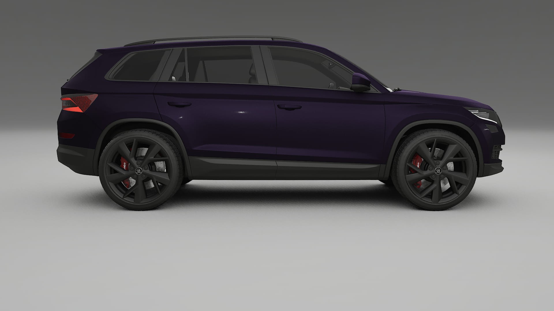 Škoda Kodiaq NS7 PPF Fólie | VIOLET TPU PPF - kompletní pre-cut kit