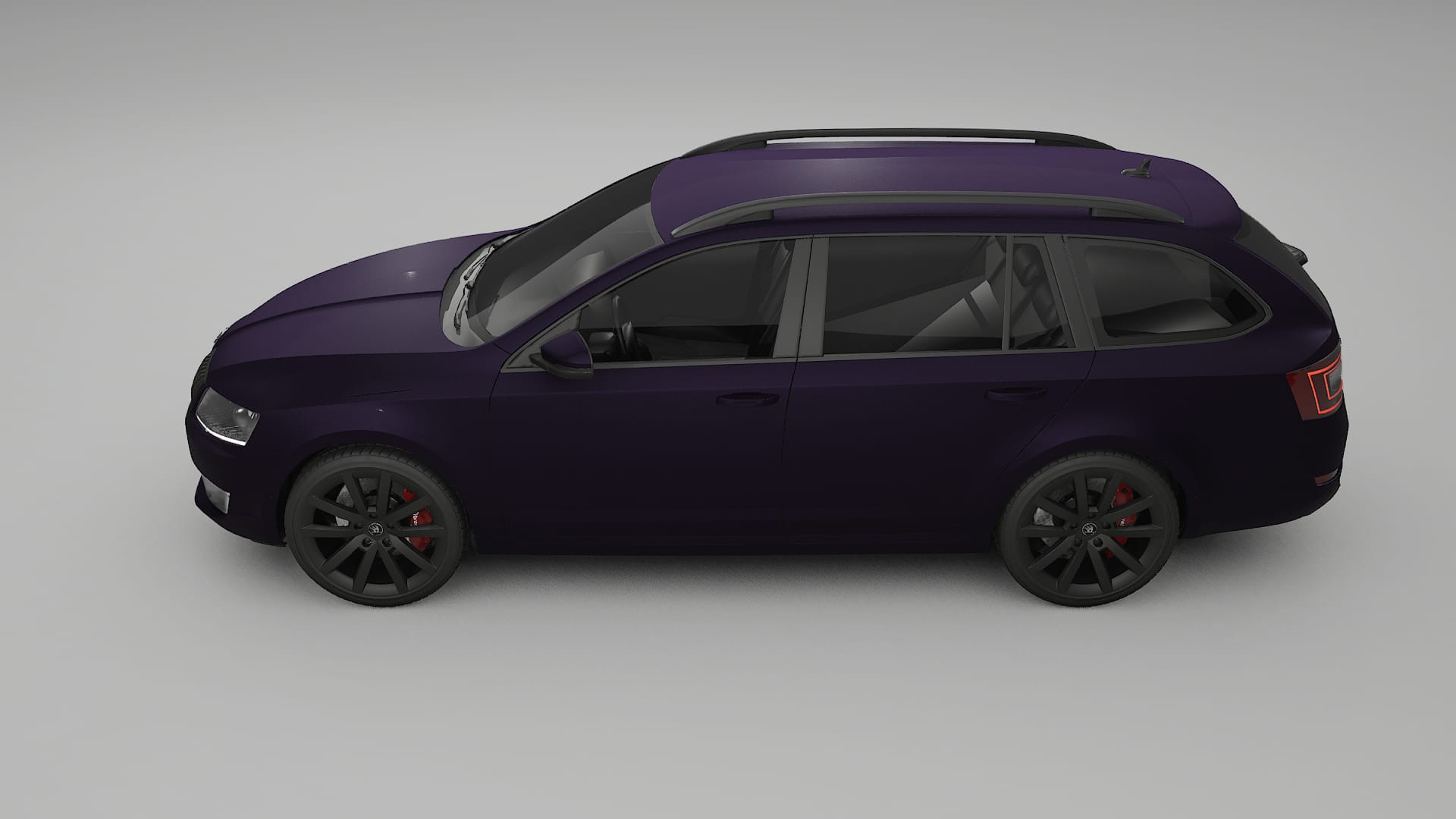Škoda Octavia combi 5E PPF Fólie | VIOLET TPU PPF - kompletní pre-cut kit