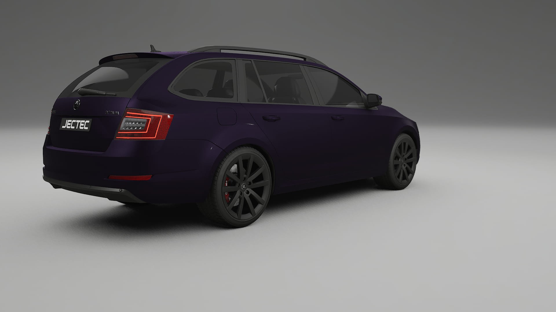 Škoda Octavia combi 5E PPF Fólie | VIOLET TPU PPF - kompletní pre-cut kit