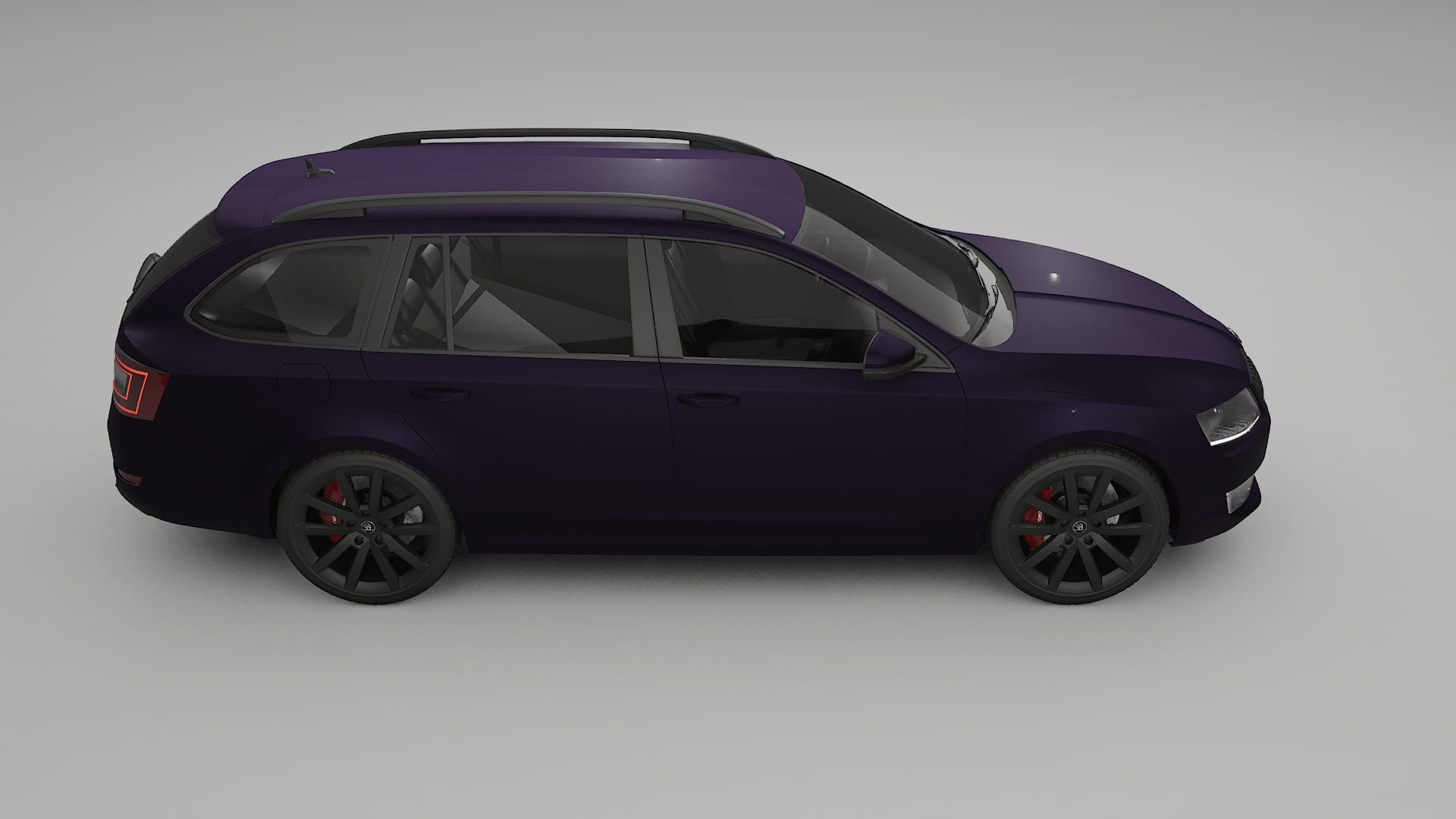 Škoda Octavia combi 5E PPF Fólie | VIOLET TPU PPF - kompletní pre-cut kit