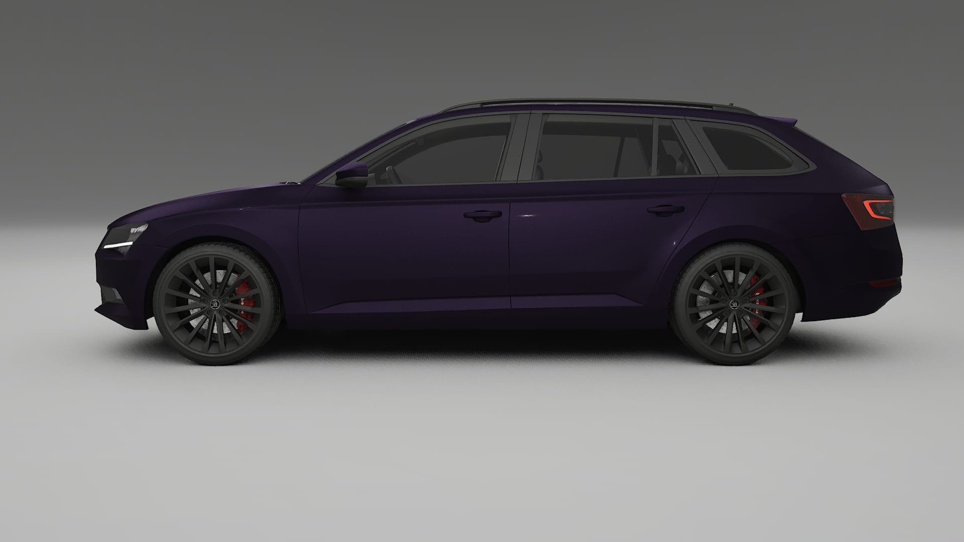 Škoda Superb B8 PPF Fólie | VIOLET TPU PPF - kompletní pre-cut kit