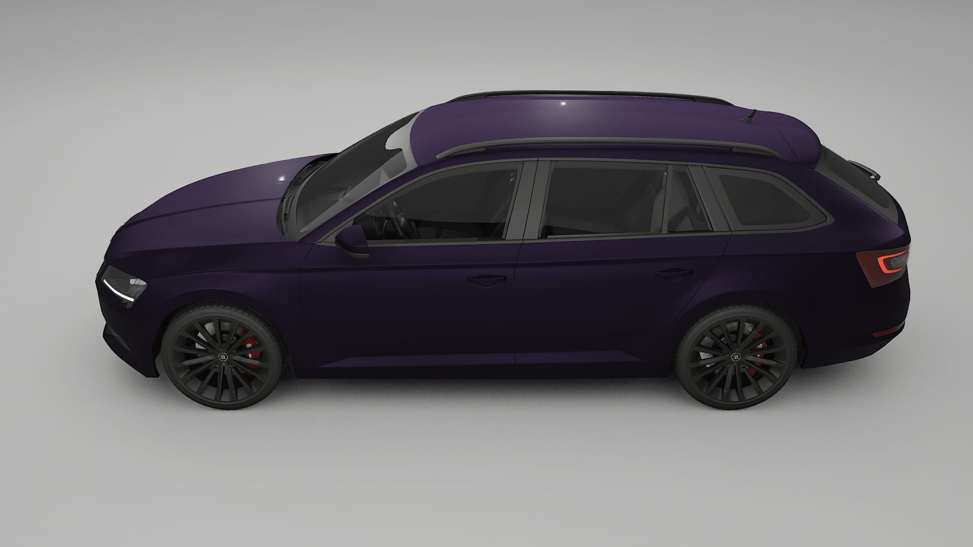 Škoda Superb B8 PPF Fólie | VIOLET TPU PPF - kompletní pre-cut kit