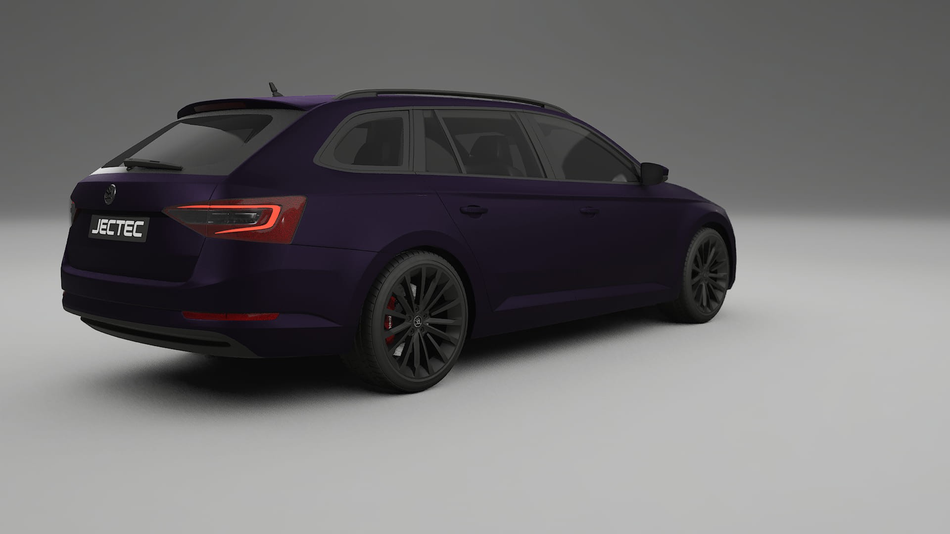 Škoda Superb B8 PPF Fólie | VIOLET TPU PPF - kompletní pre-cut kit