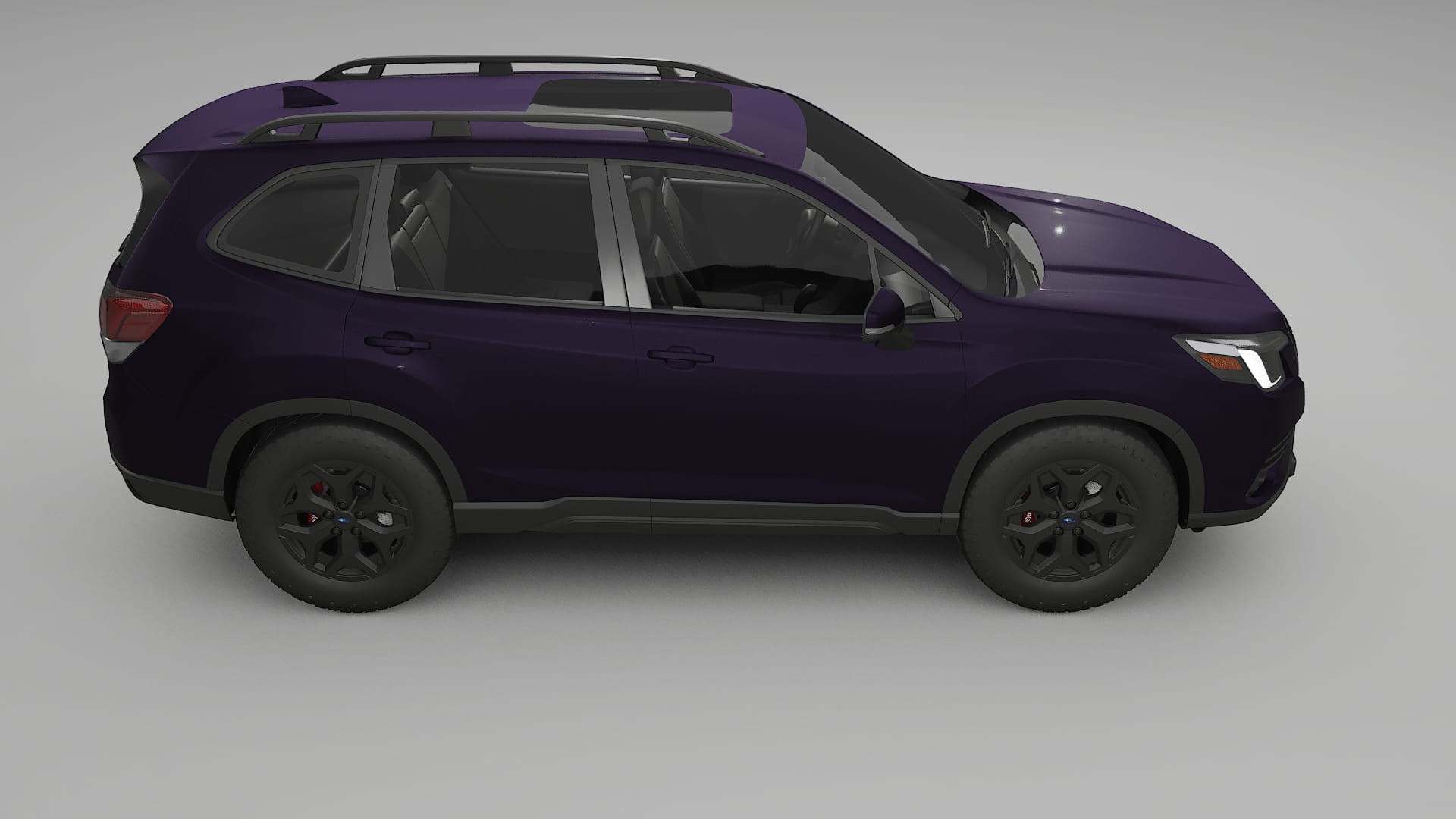 Subaru Forester V SK facelift PPF Fólie | VIOLET TPU PPF - kompletní pre-cut kit