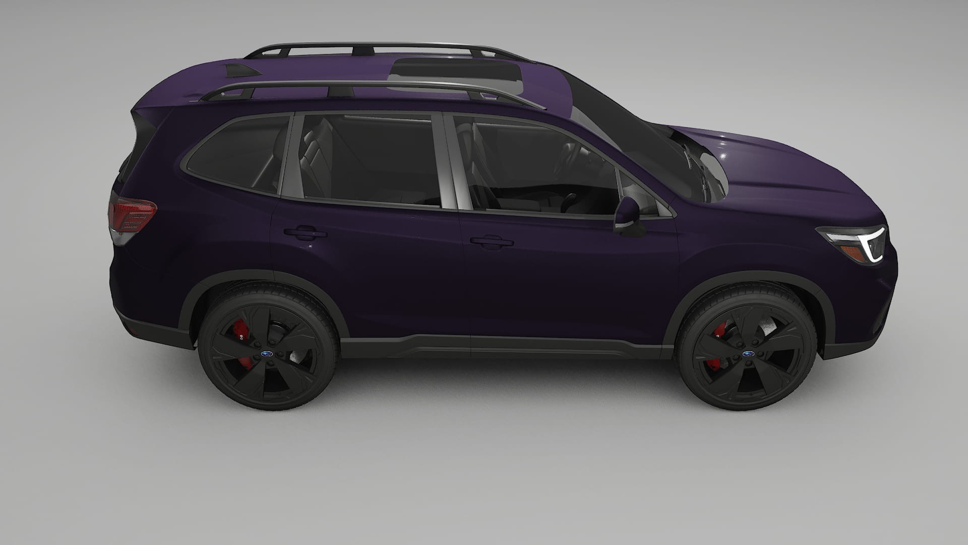 Subaru Forester V SK prefacelift PPF Fólie | VIOLET TPU PPF - kompletní pre-cut kit