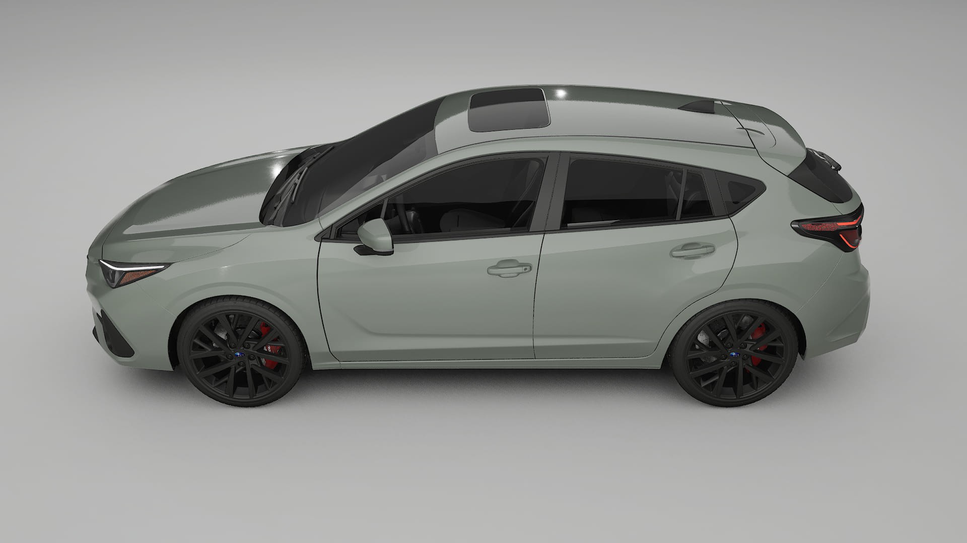 Subaru Impreza GU PPF Fólie | SLATE TPU PPF - kompletní pre-cut kit