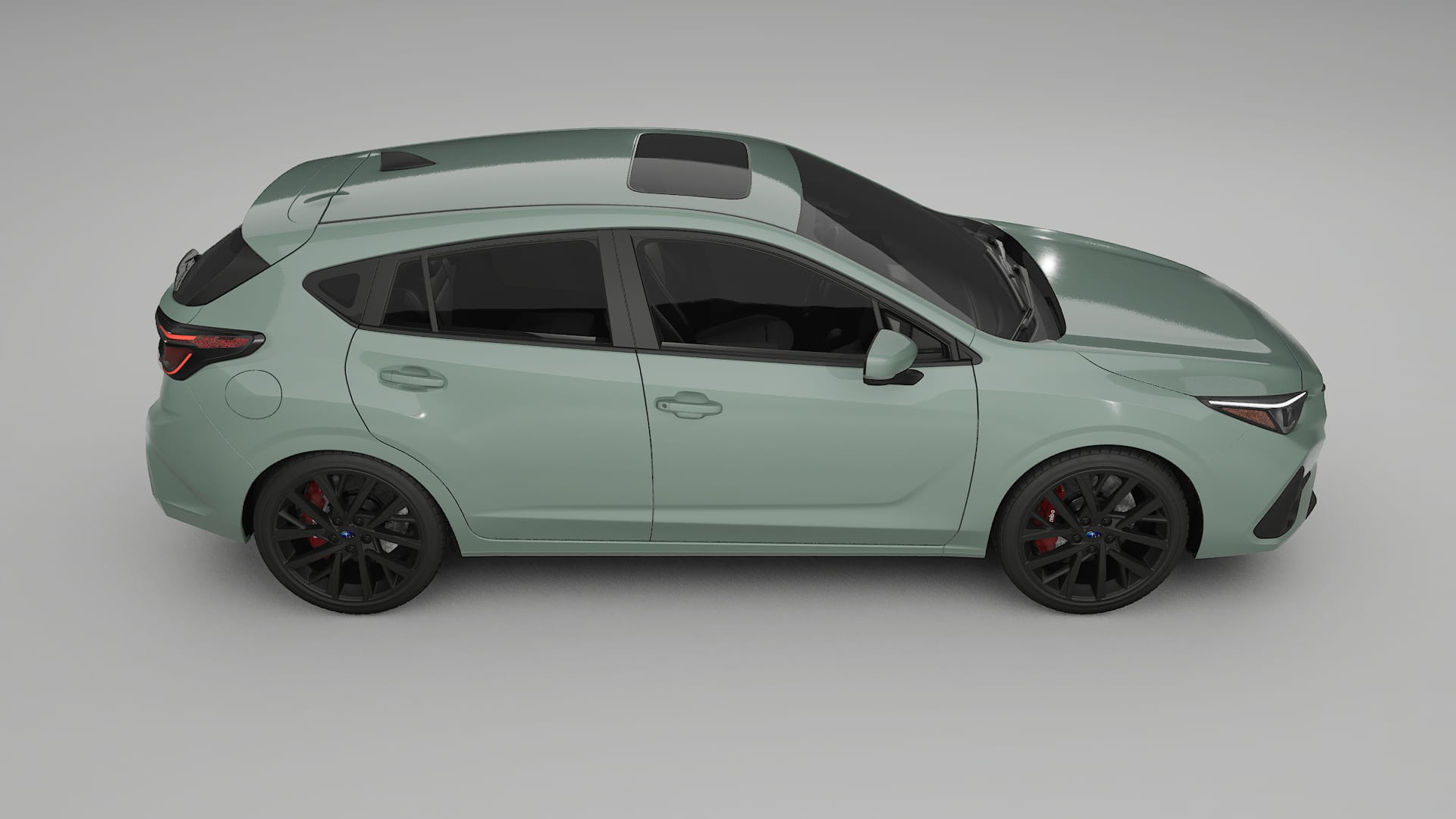 Subaru Impreza GU PPF Fólie | CINDER TPU PPF - kompletní pre-cut kit