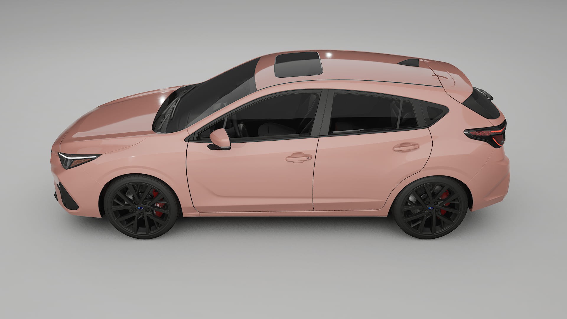 Subaru Impreza GU PPF Fólie | BLUSH TPU PPF - kompletní pre-cut kit