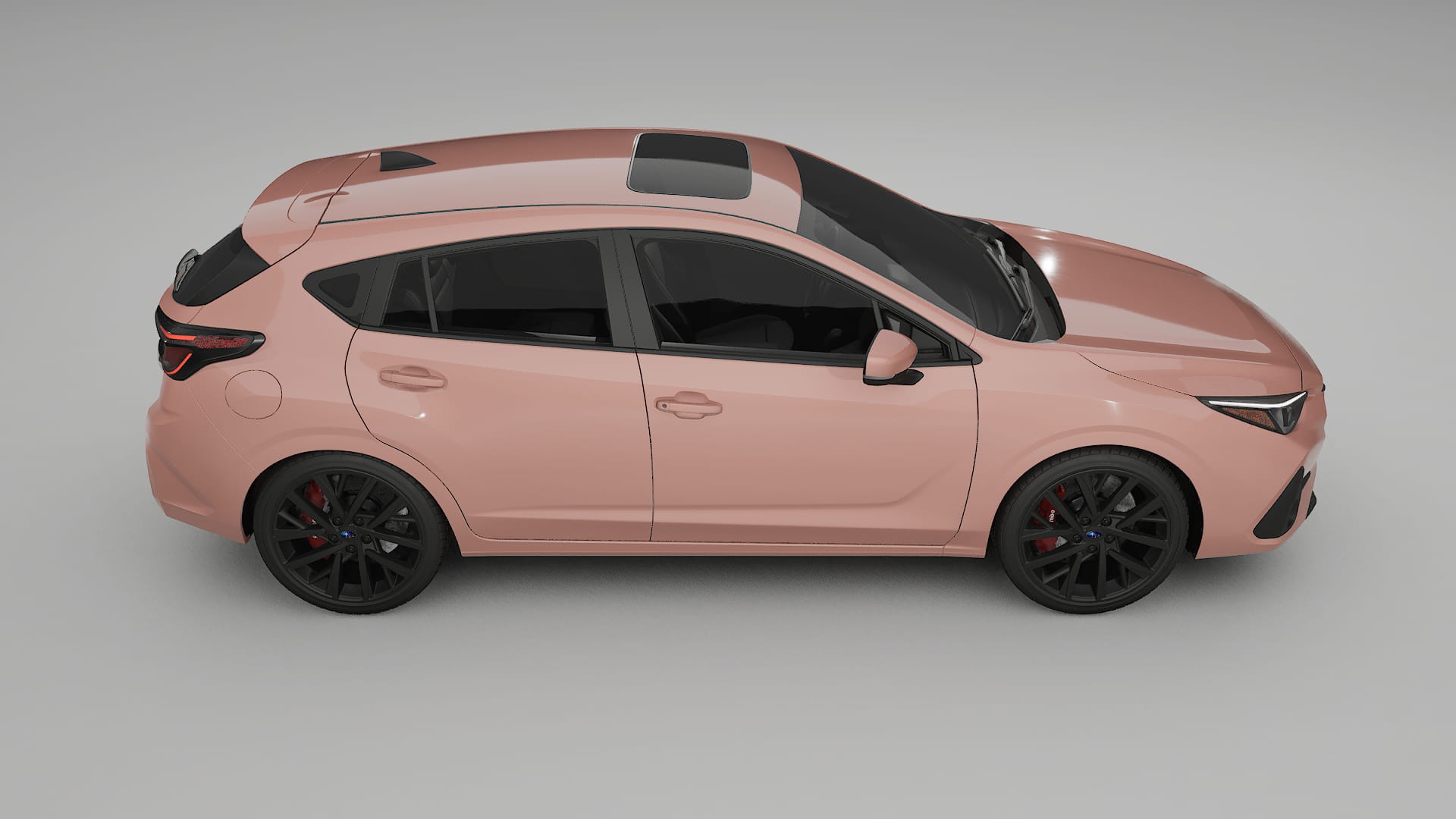 Subaru Impreza GU PPF Fólie | BLUSH TPU PPF - kompletní pre-cut kit
