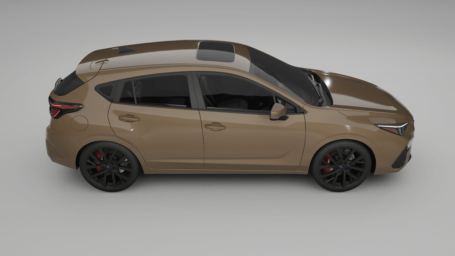 Subaru Impreza GU PPF Fólie | SAHARA TPU PPF - kompletní pre-cut kit