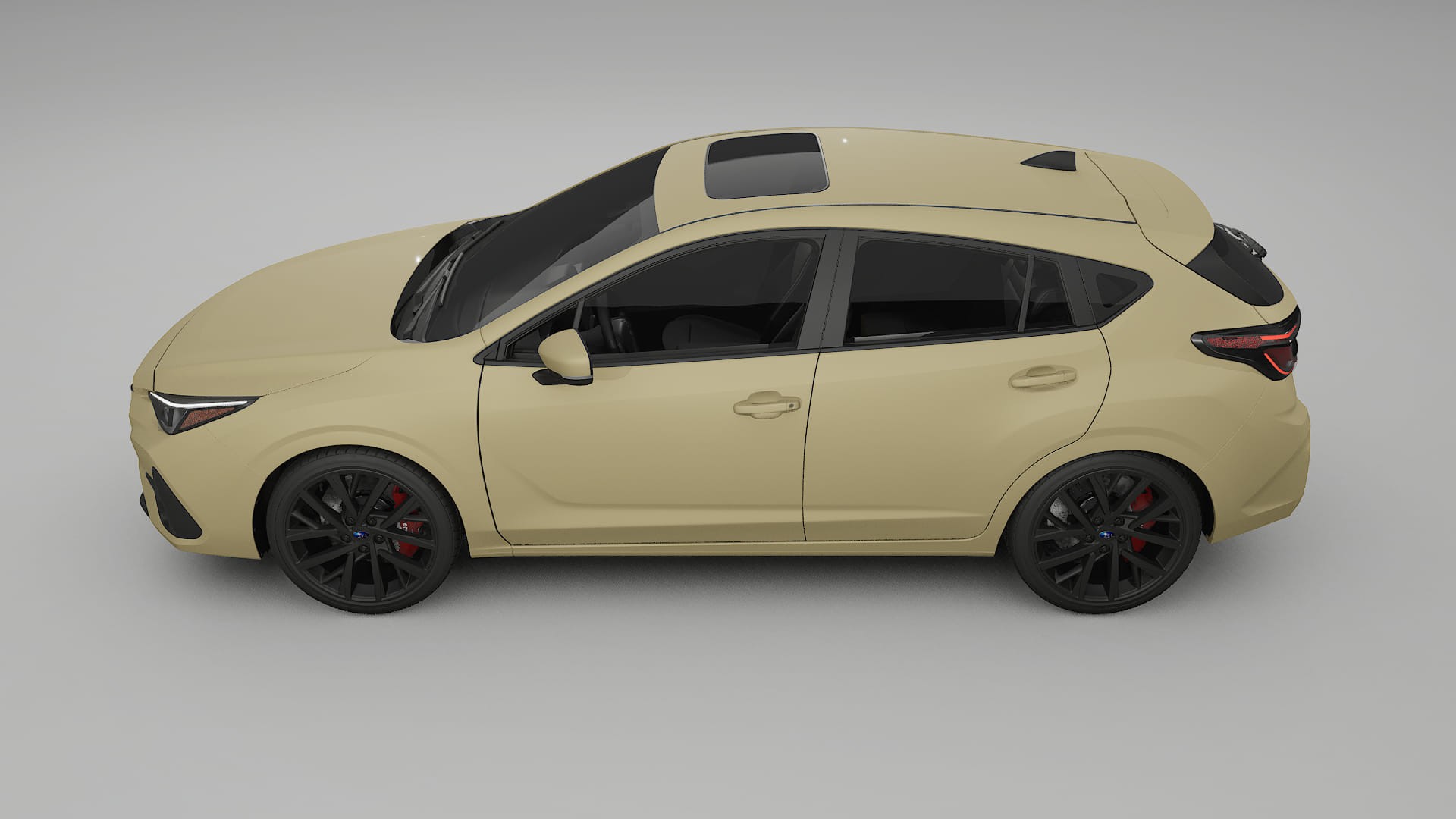 Subaru Impreza GU PPF Fólie | SAND TPU PPF - kompletní pre-cut kit