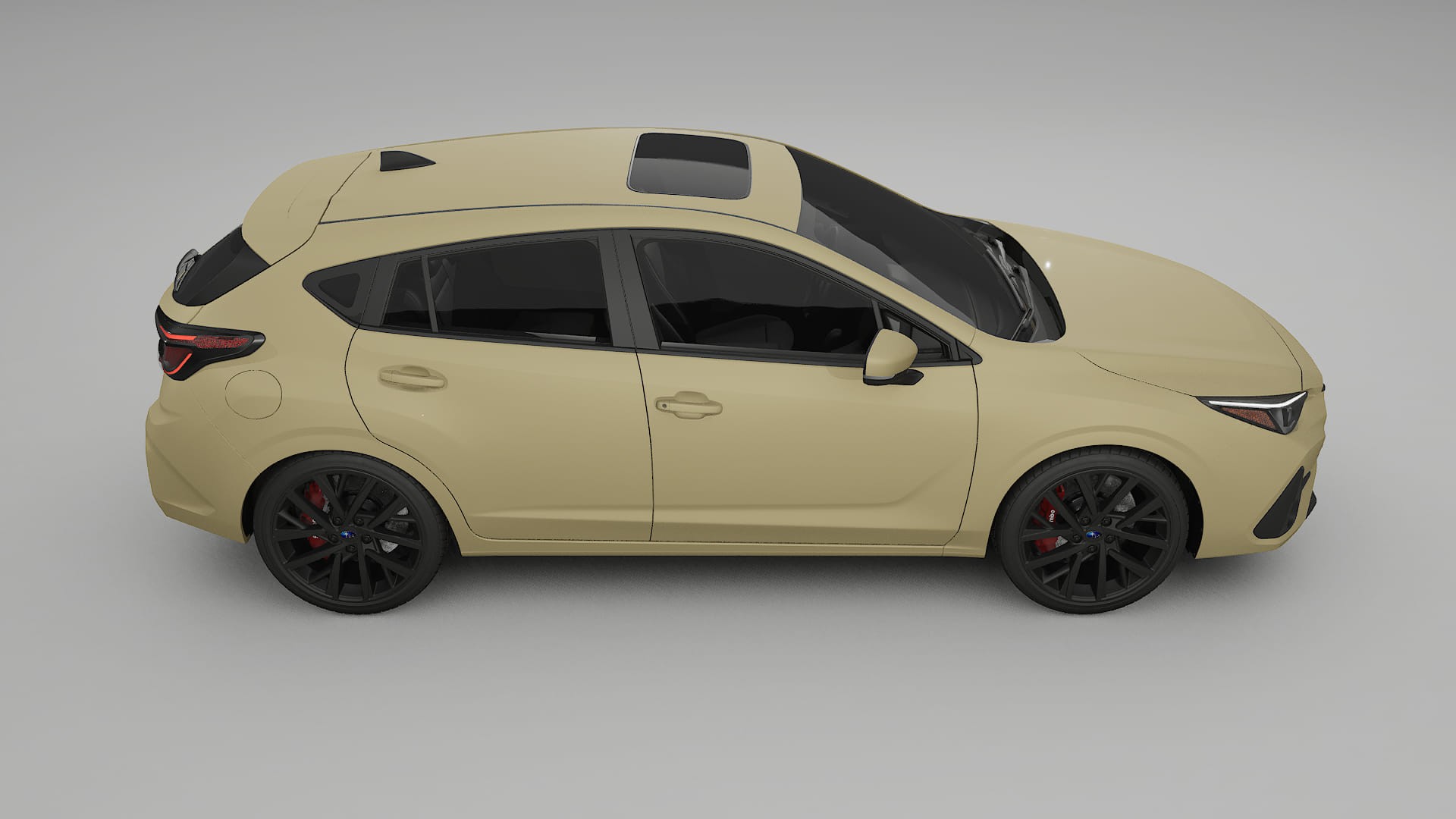 Subaru Impreza GU PPF Fólie | SAND TPU PPF - kompletní pre-cut kit
