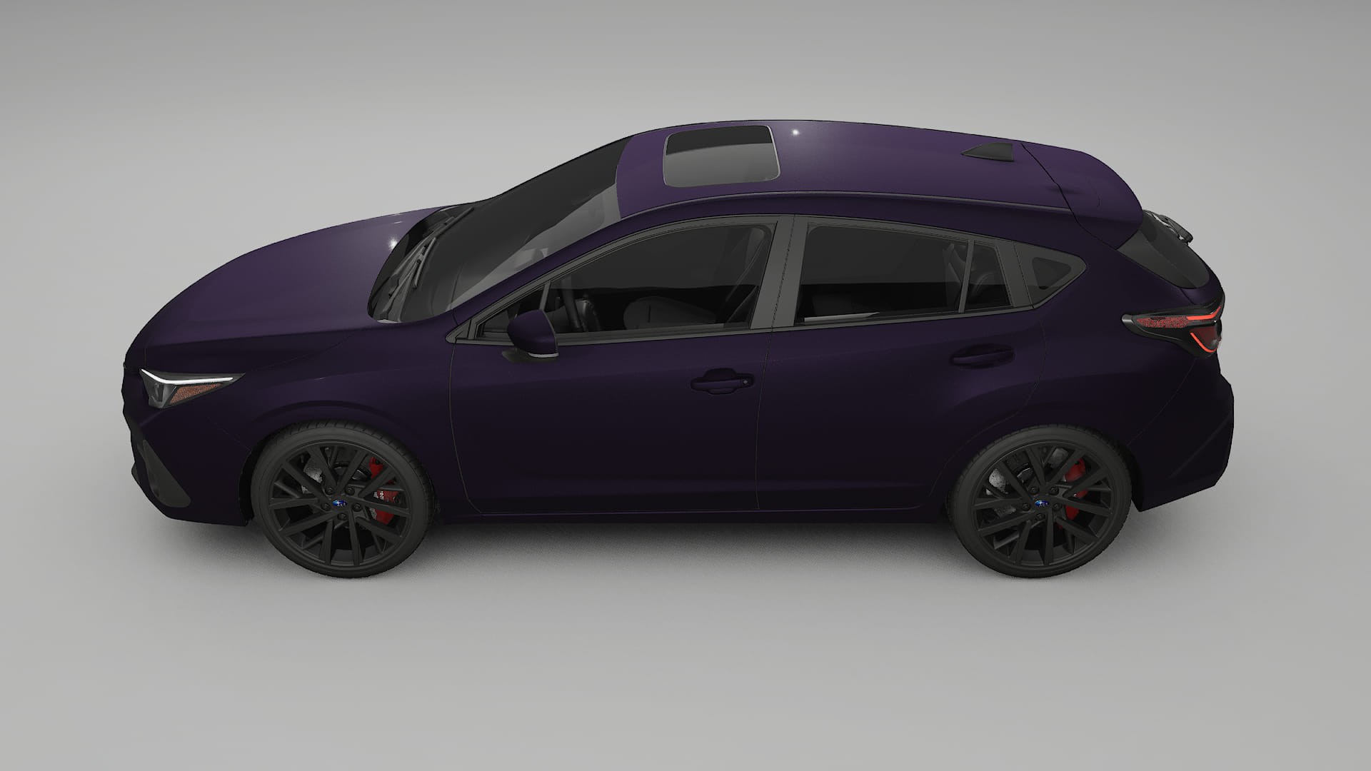Subaru Impreza GU PPF Fólie | VIOLET TPU PPF - kompletní pre-cut kit