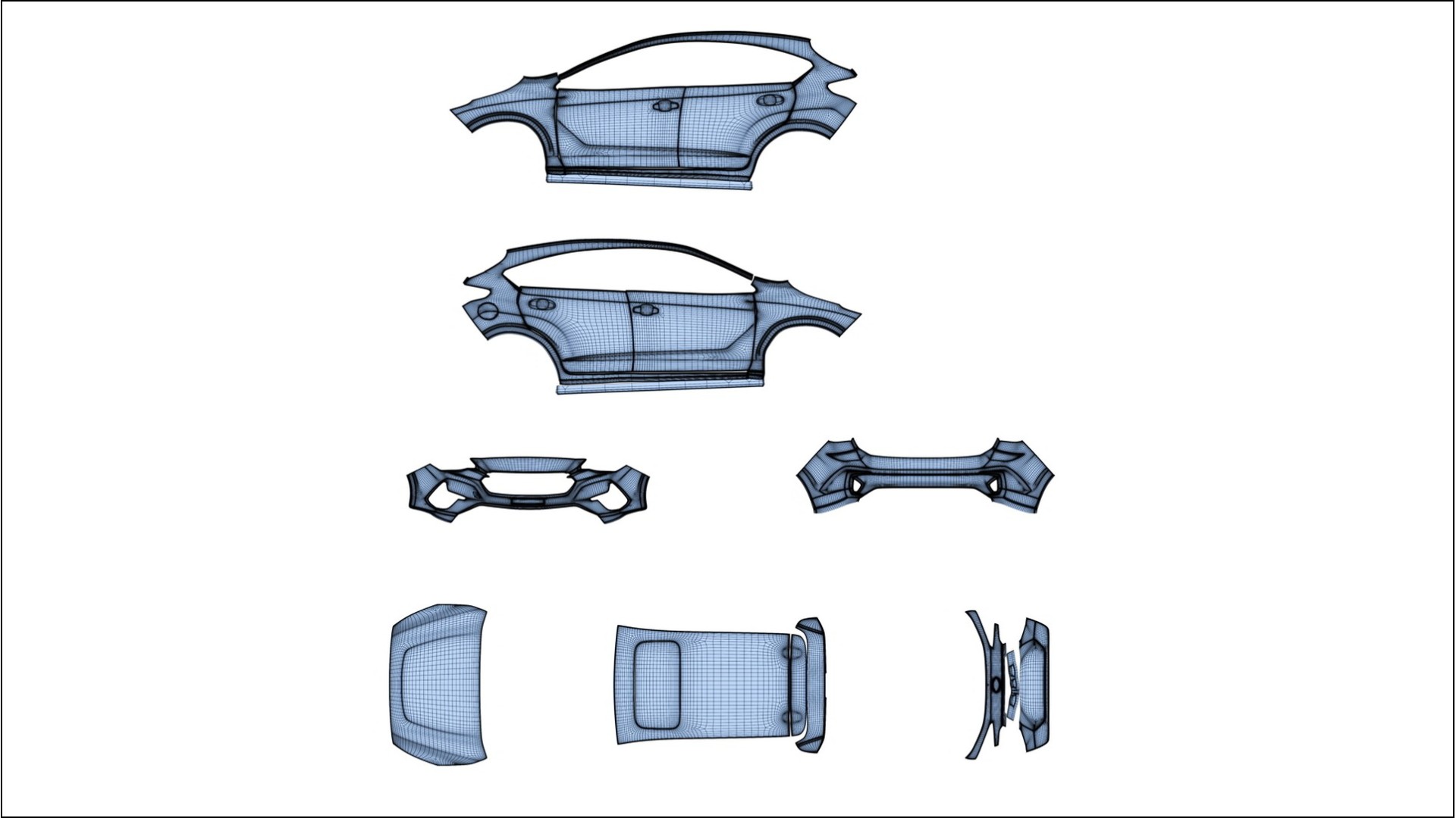 Subaru Impreza GU PPF Fólie | PEARL TPU PPF - kompletní pre-cut kit