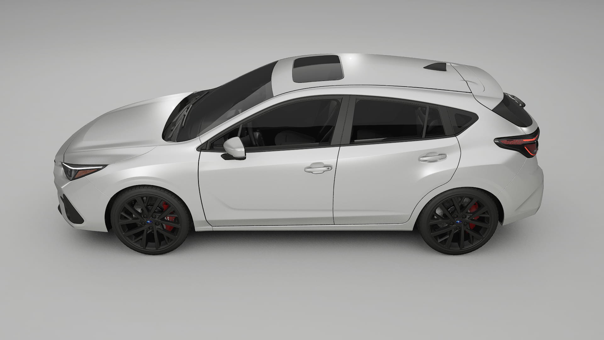 Subaru Impreza GU PPF Fólie | OPAL TPU PPF - kompletní pre-cut kit