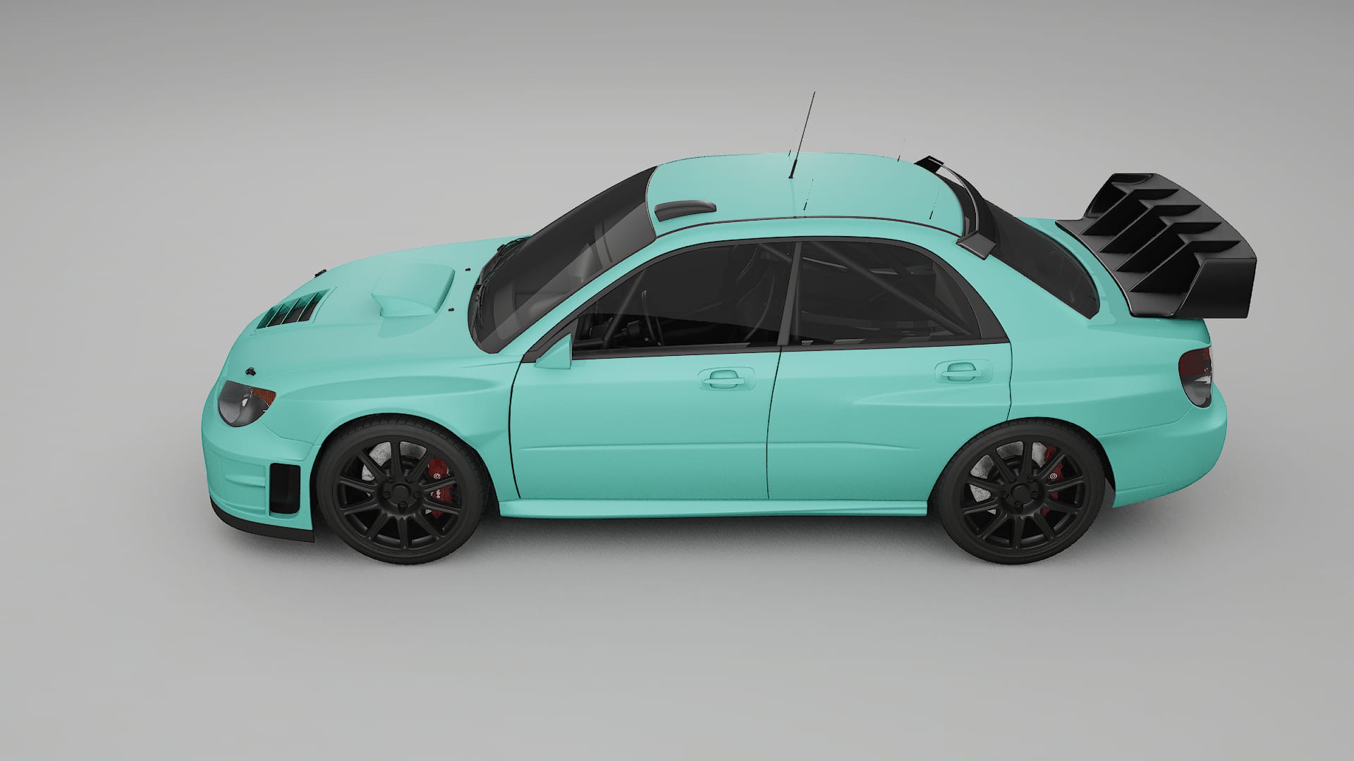 Subaru Impreza WRC GD PPF Fólie | FROST TPU PPF - kompletní pre-cut kit