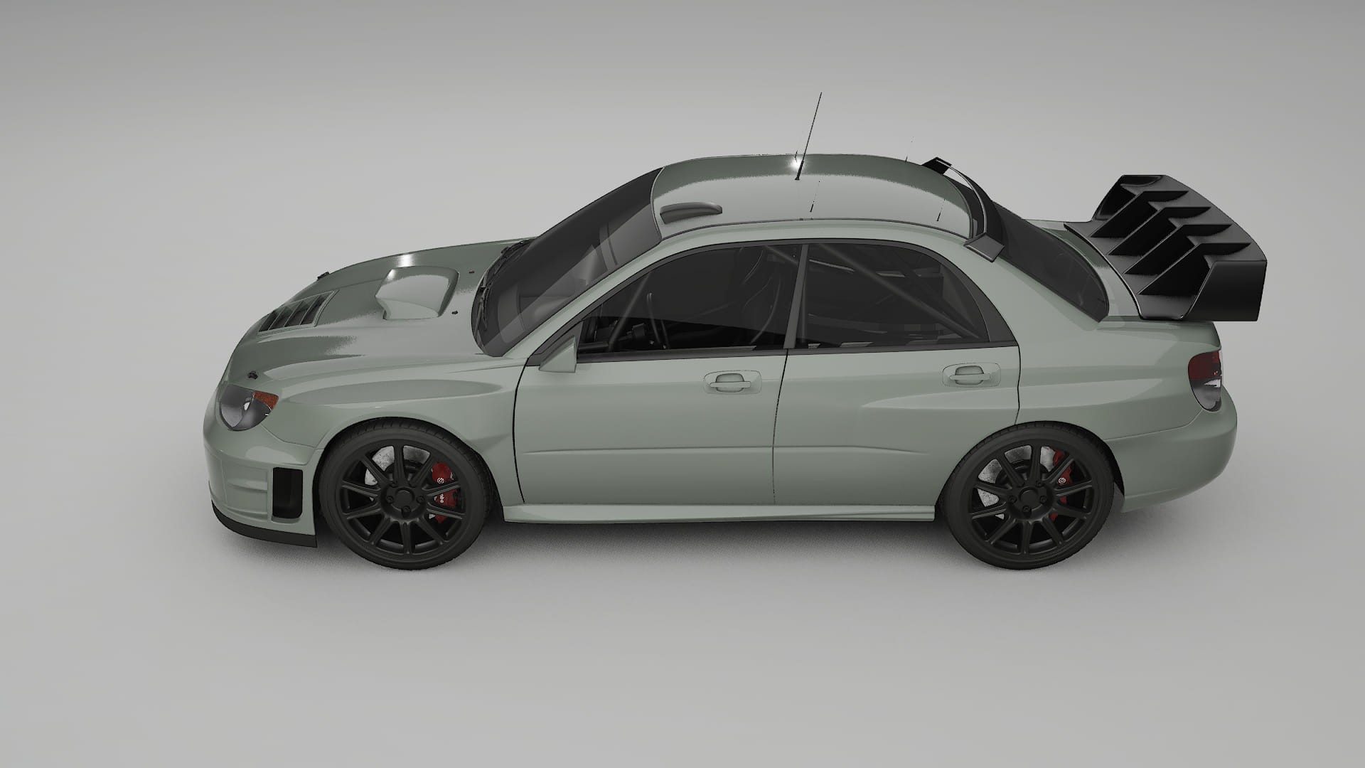Subaru Impreza WRC GD PPF Fólie | SLATE TPU PPF - kompletní pre-cut kit