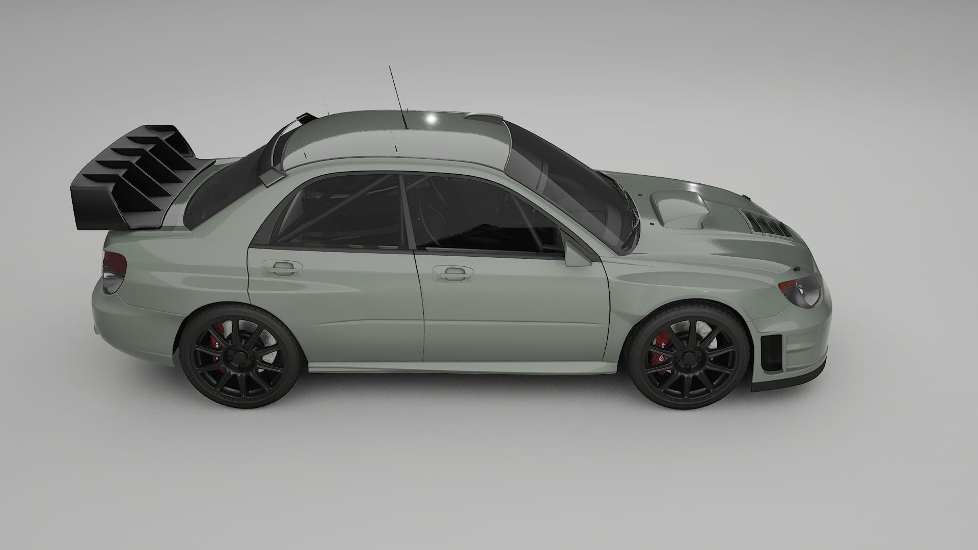 Subaru Impreza WRC GD PPF Fólie | SLATE TPU PPF - kompletní pre-cut kit