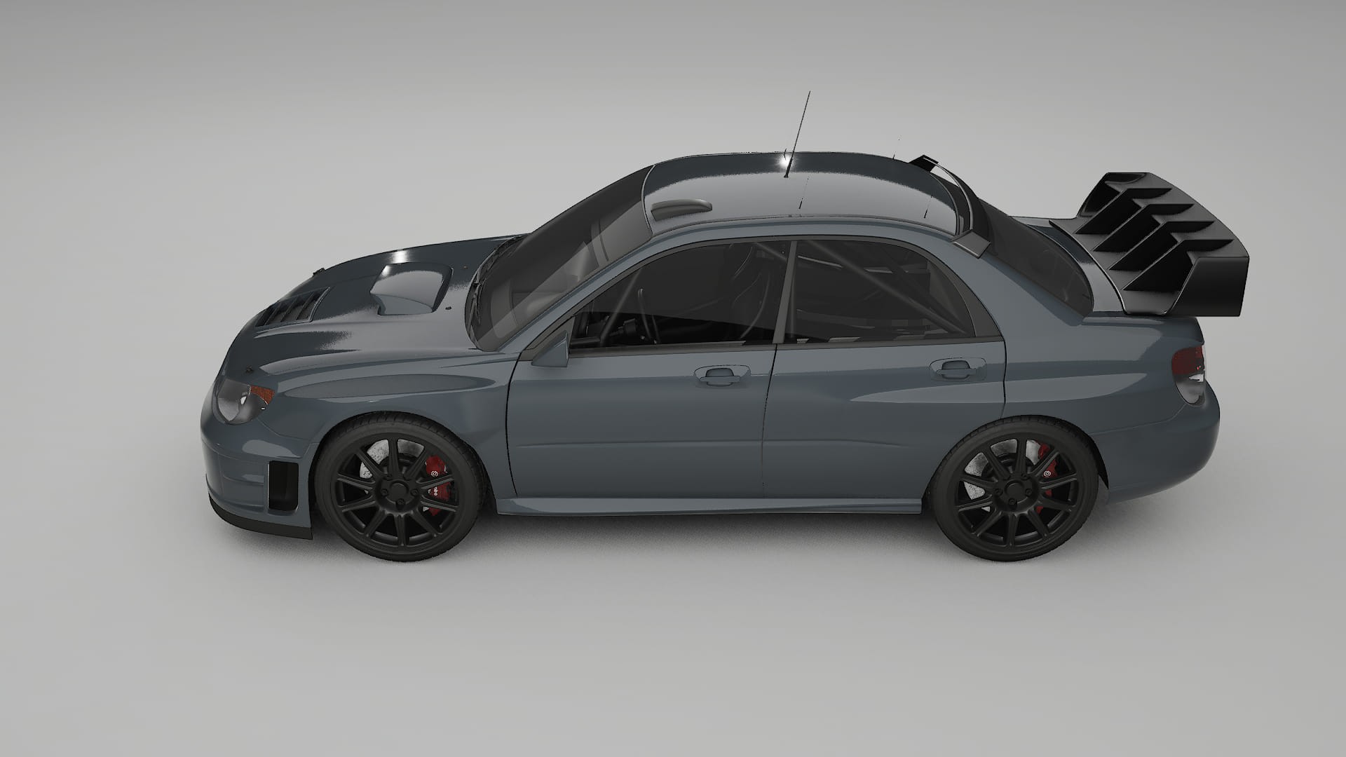 Subaru Impreza WRC GD PPF Fólie | GRANITE TPU PPF - kompletní pre-cut kit