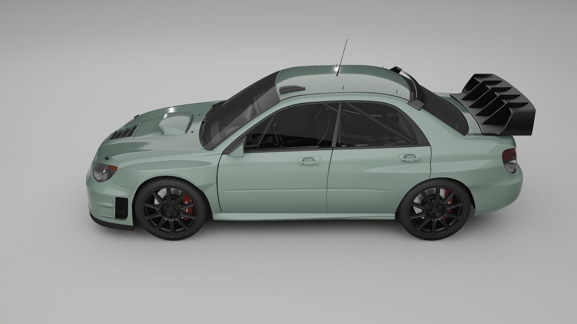 Subaru Impreza WRC GD PPF Fólie | CINDER TPU PPF - kompletní pre-cut kit