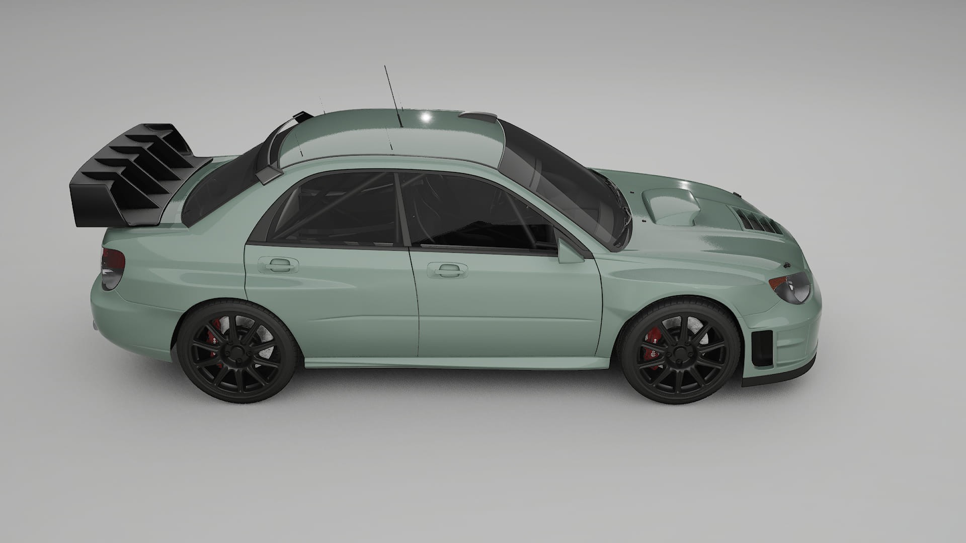 Subaru Impreza WRC GD PPF Fólie | CINDER TPU PPF - kompletní pre-cut kit