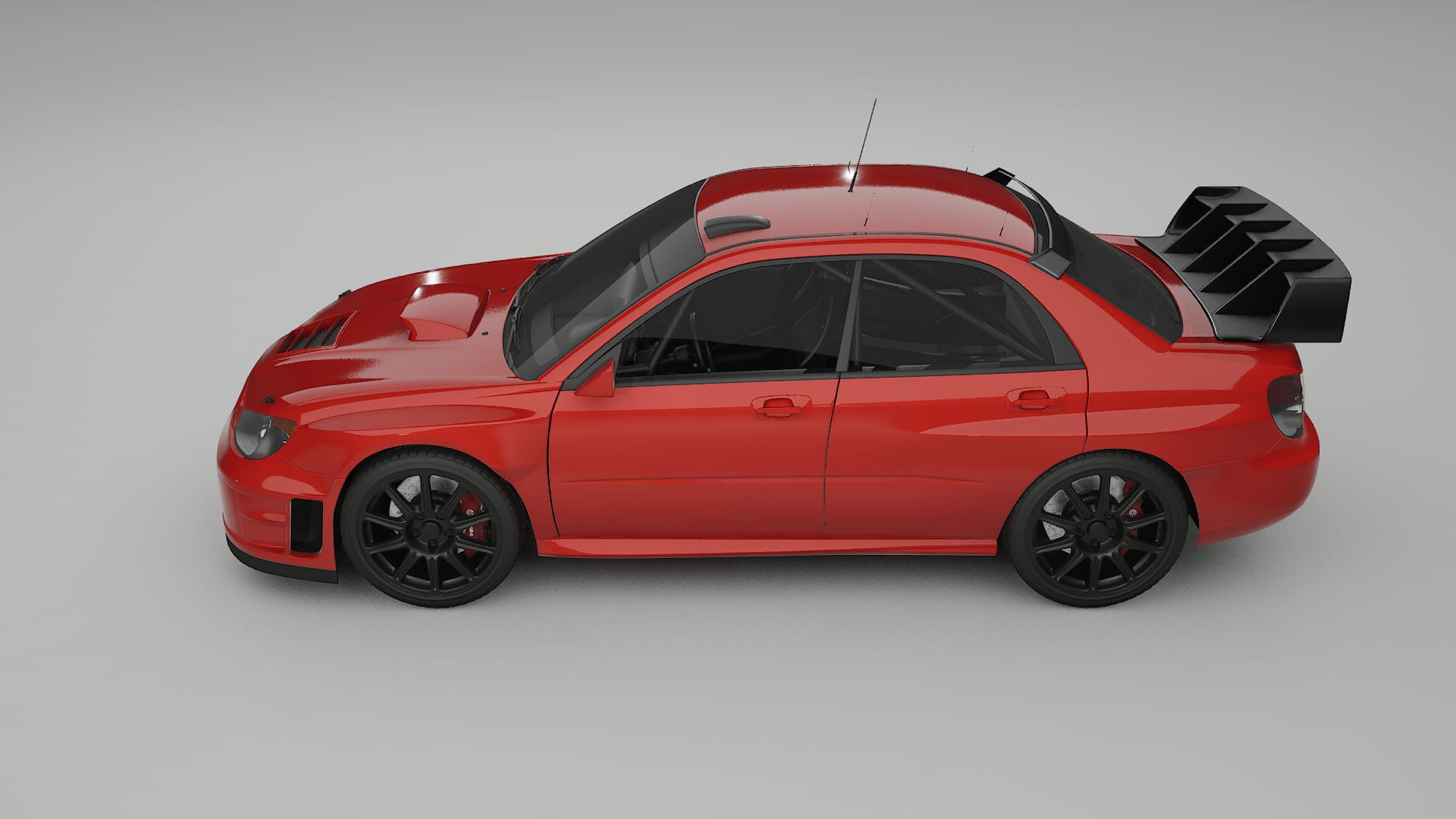 Subaru Impreza WRC GD PPF Fólie | BLAZE TPU PPF - kompletní pre-cut kit