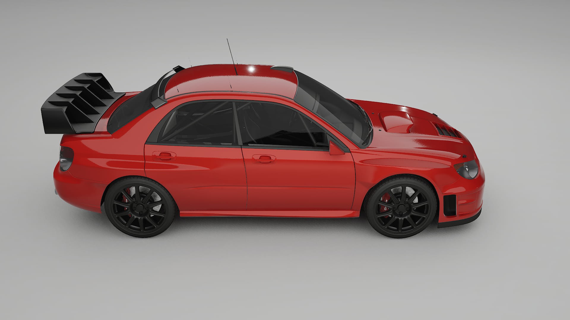 Subaru Impreza WRC GD PPF Fólie | BLAZE TPU PPF - kompletní pre-cut kit