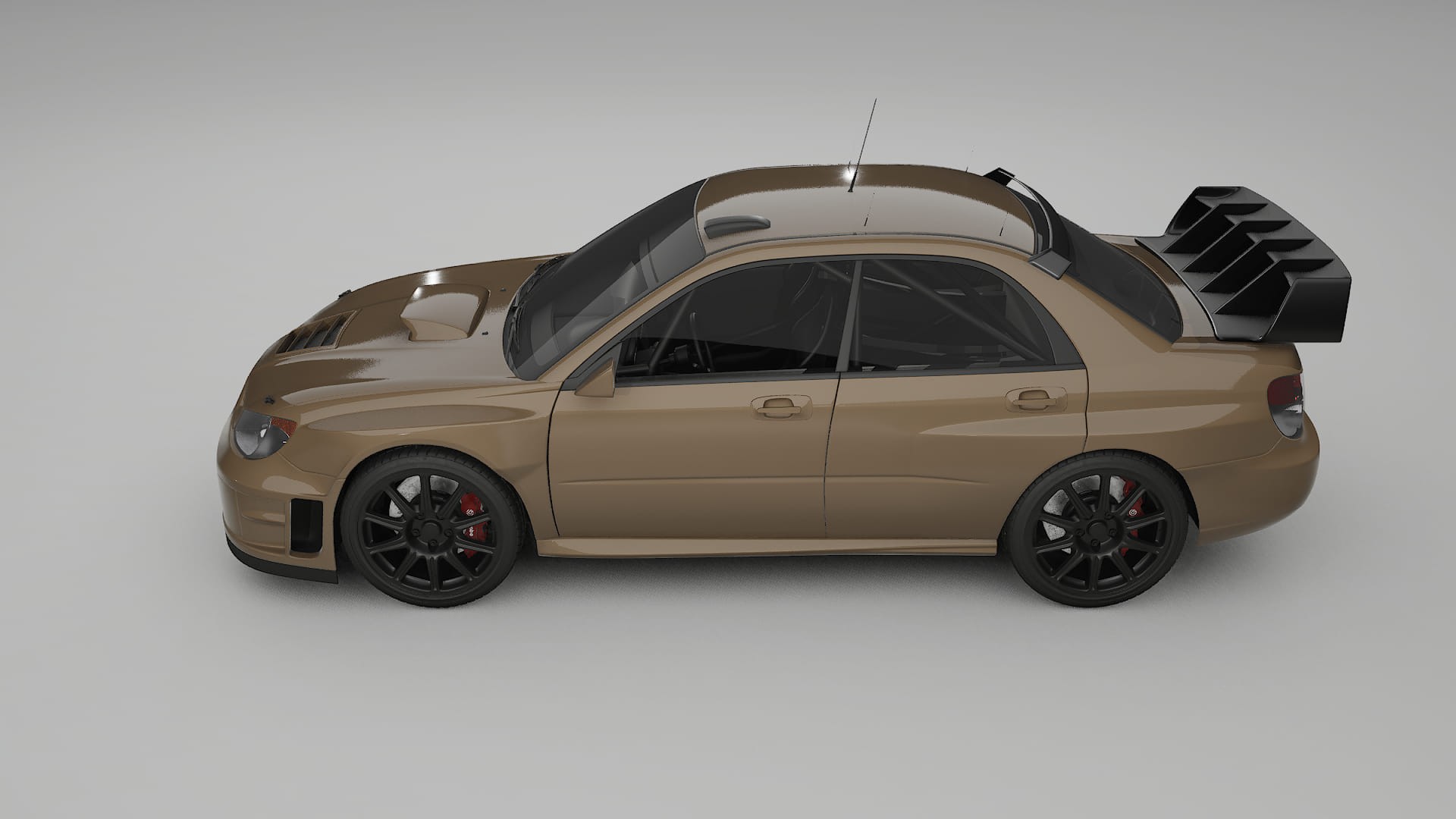 Subaru Impreza WRC GD PPF Fólie | SAHARA TPU PPF - kompletní pre-cut kit