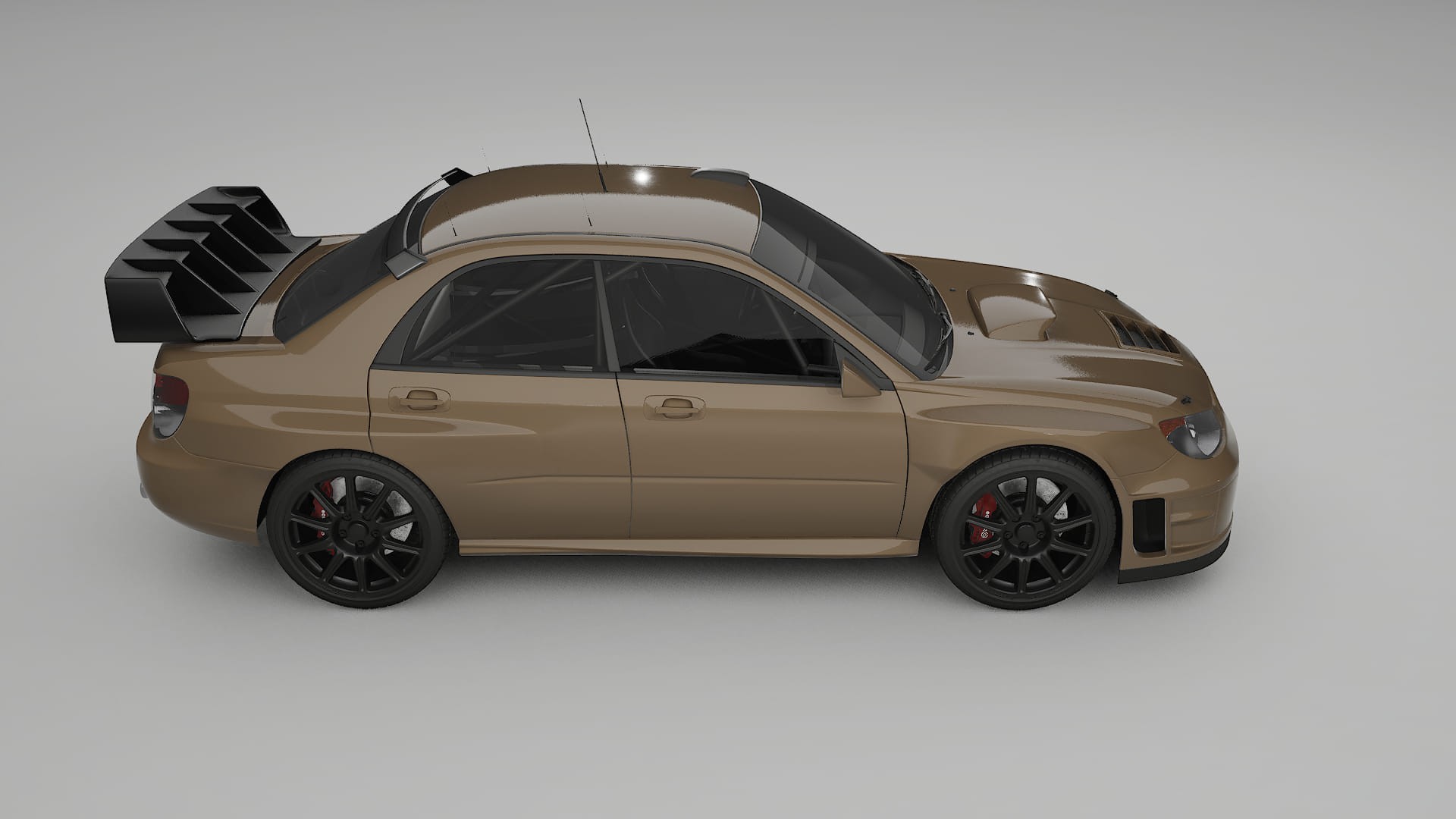 Subaru Impreza WRC GD PPF Fólie | SAHARA TPU PPF - kompletní pre-cut kit