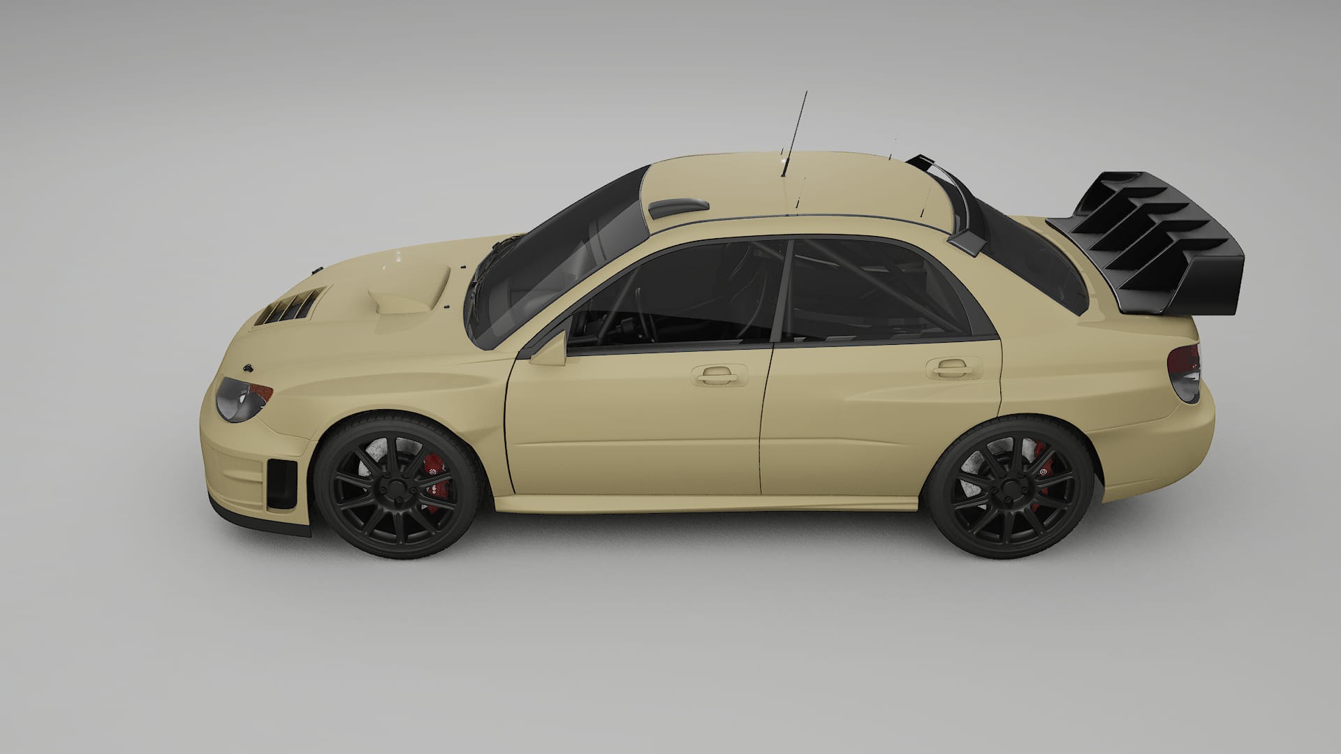 Subaru Impreza WRC GD PPF Fólie | SAND TPU PPF - kompletní pre-cut kit