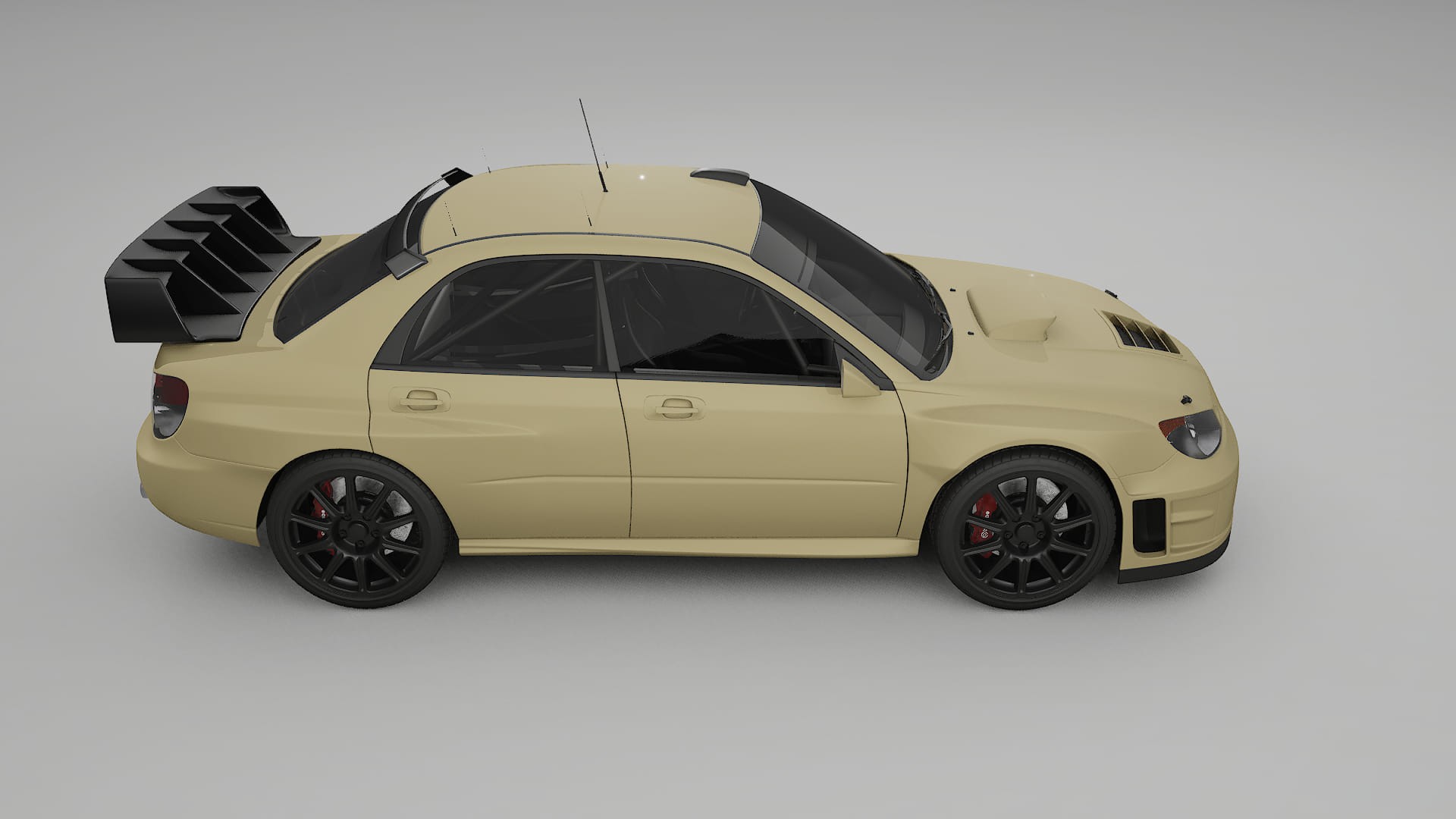 Subaru Impreza WRC GD PPF Fólie | SAND TPU PPF - kompletní pre-cut kit
