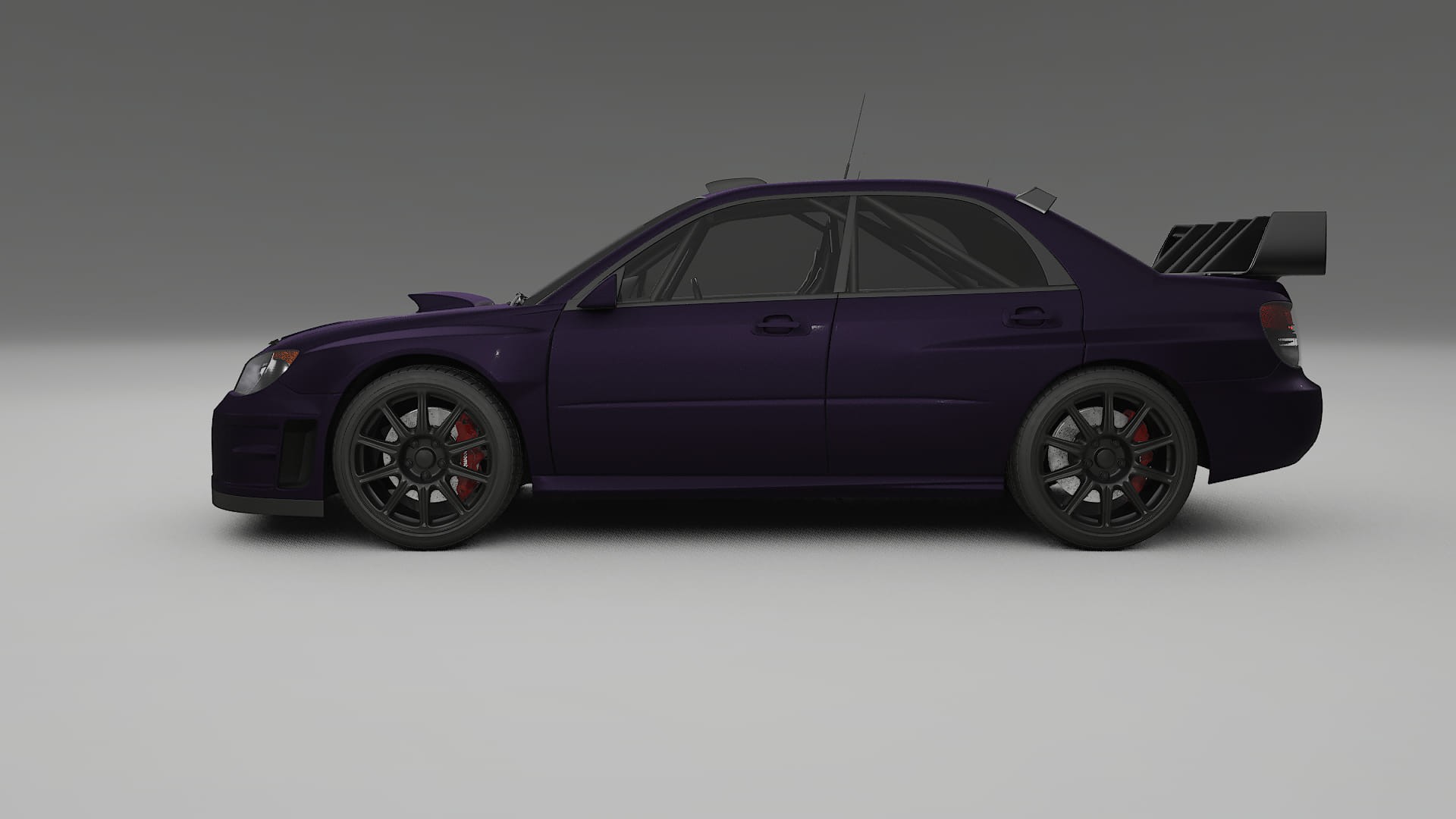 Subaru Impreza WRC GD PPF Fólie | VIOLET TPU PPF - kompletní pre-cut kit