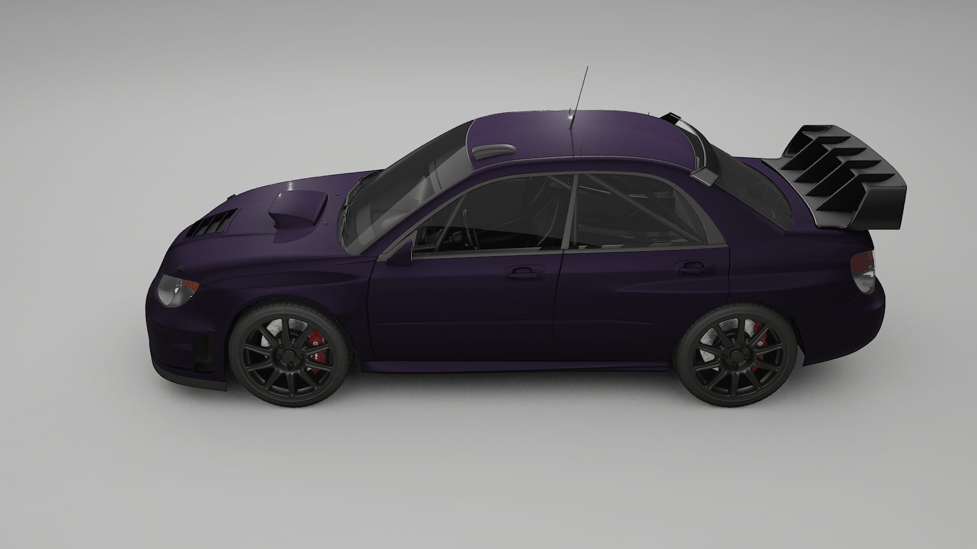 Subaru Impreza WRC GD PPF Fólie | VIOLET TPU PPF - kompletní pre-cut kit